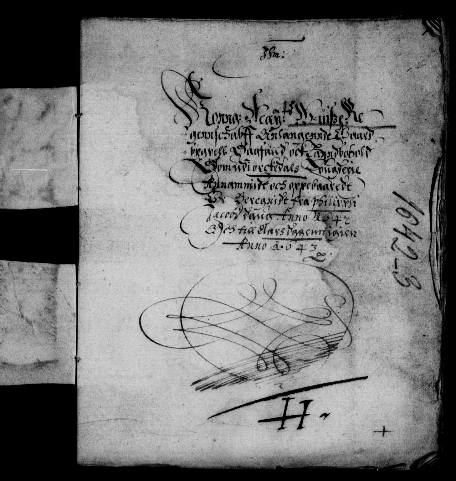 Rentekammeret inntil 1814, Reviderte regnskaper, Lensregnskaper, RA/EA-5023/R/Rb/Rbw/L0074: Trondheim len, 1641-1643