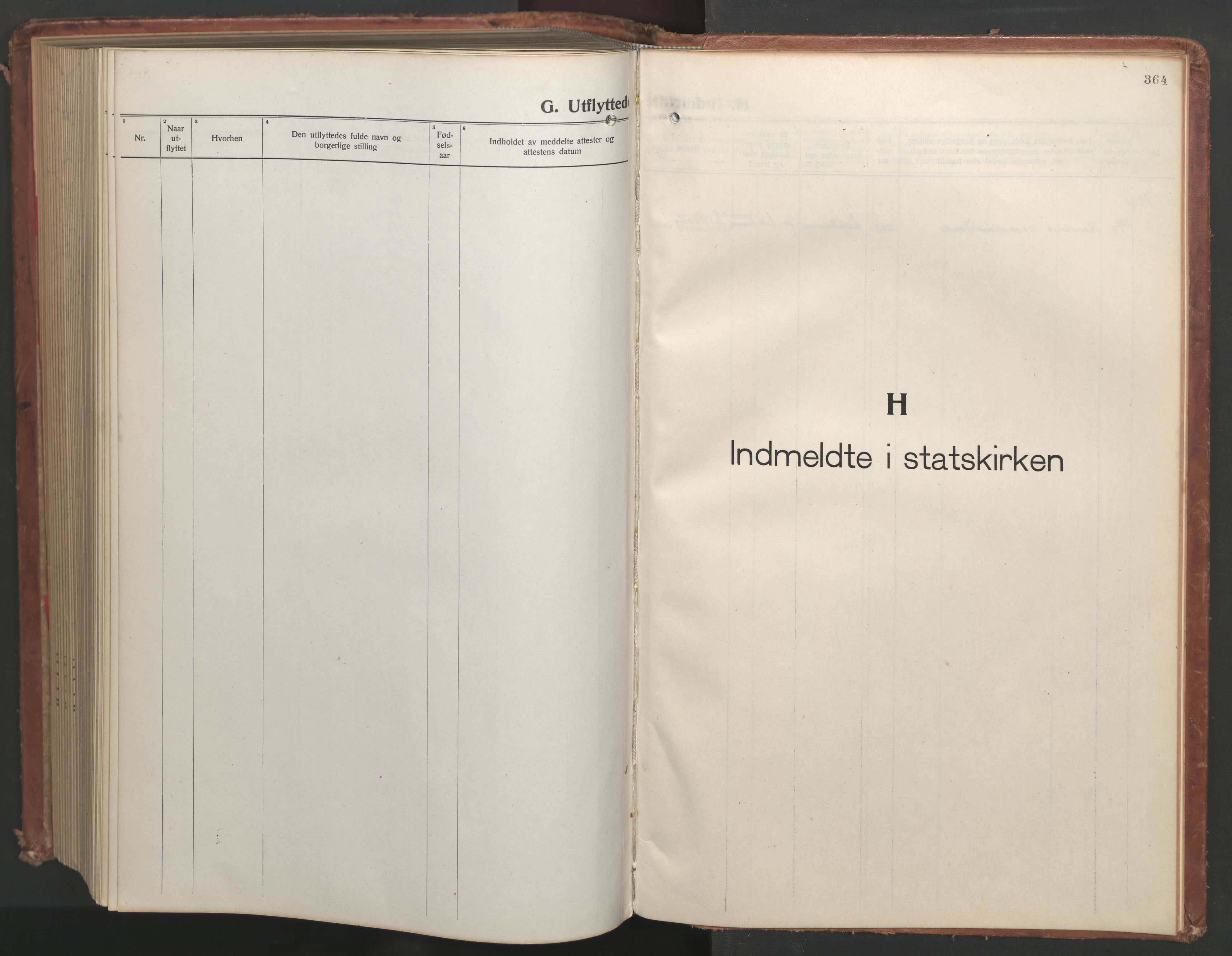 Ministerialprotokoller, klokkerbøker og fødselsregistre - Møre og Romsdal, AV/SAT-A-1454/551/L0633: Klokkerbok nr. 551C05, 1921-1961, s. 364