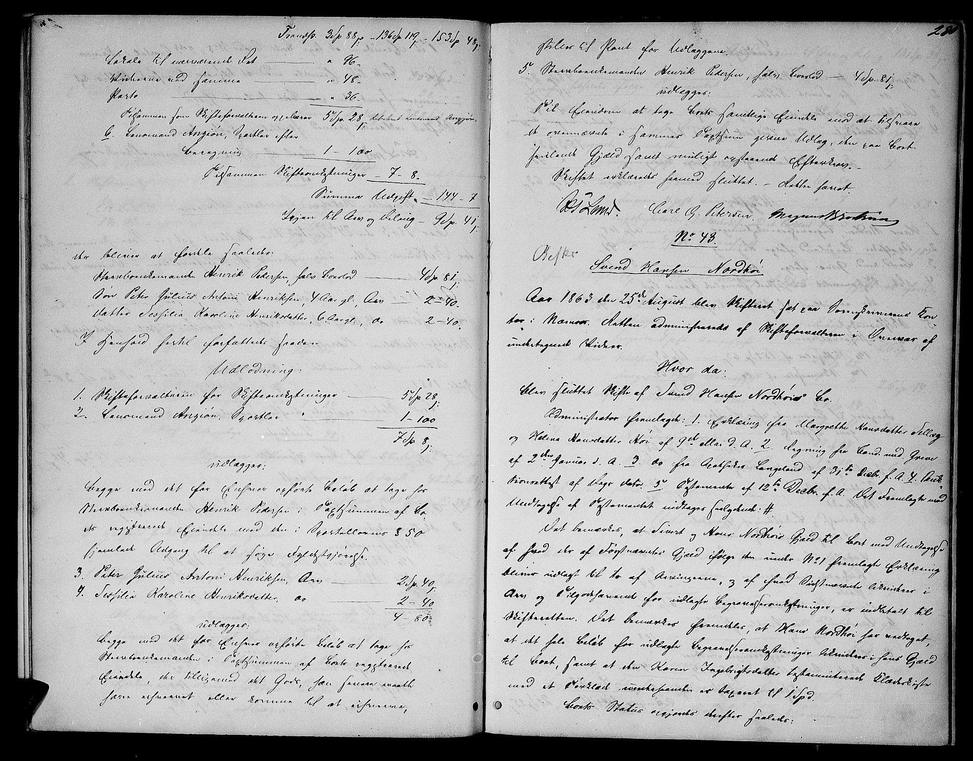 Namdal sorenskriveri, AV/SAT-A-4133/1/3/3A/L0044: Skifteprotokoll nr. 6, 1858-1863, s. 280