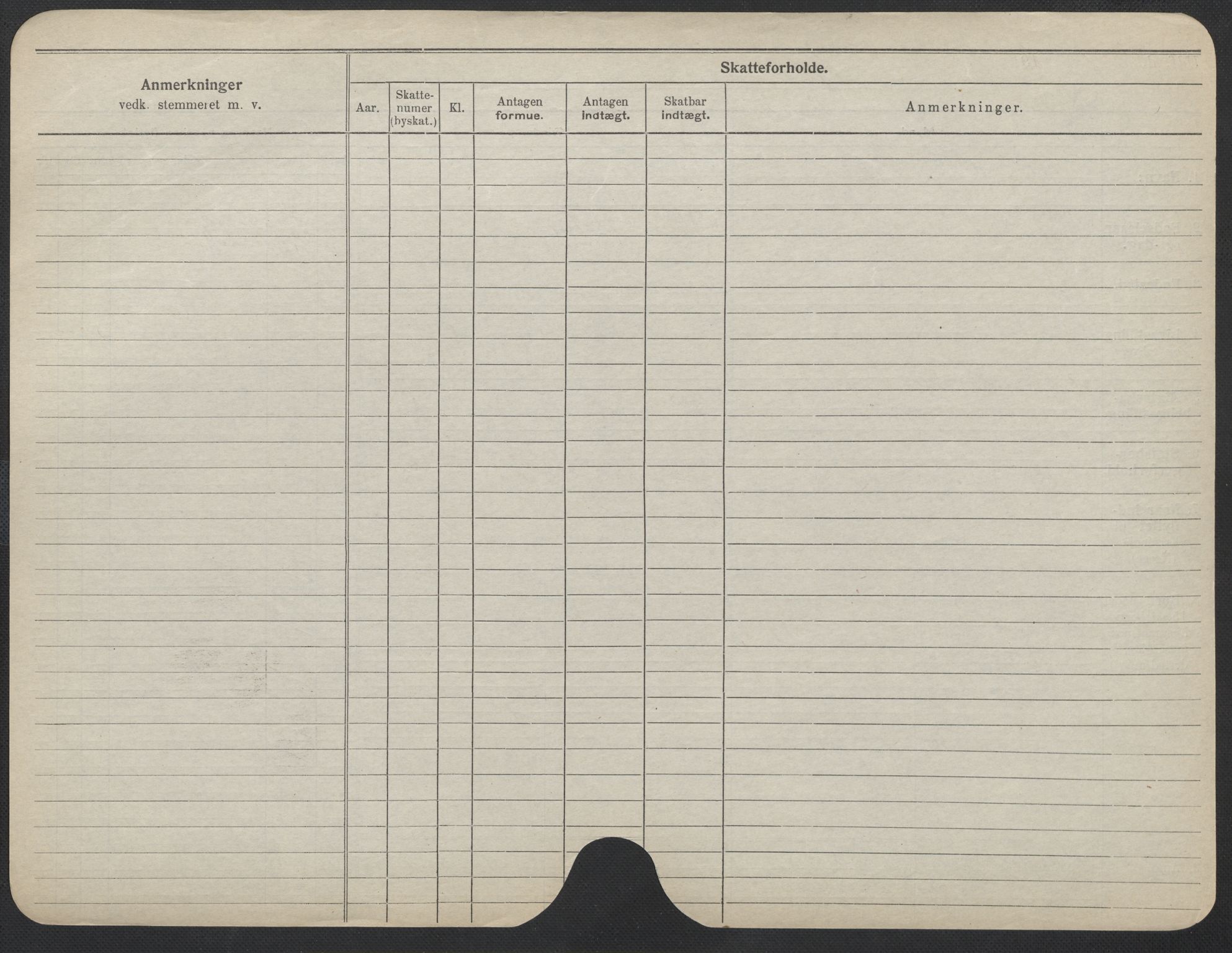 Oslo folkeregister, Registerkort, SAO/A-11715/F/Fa/Fac/L0013: Kvinner, 1906-1914, s. 500b