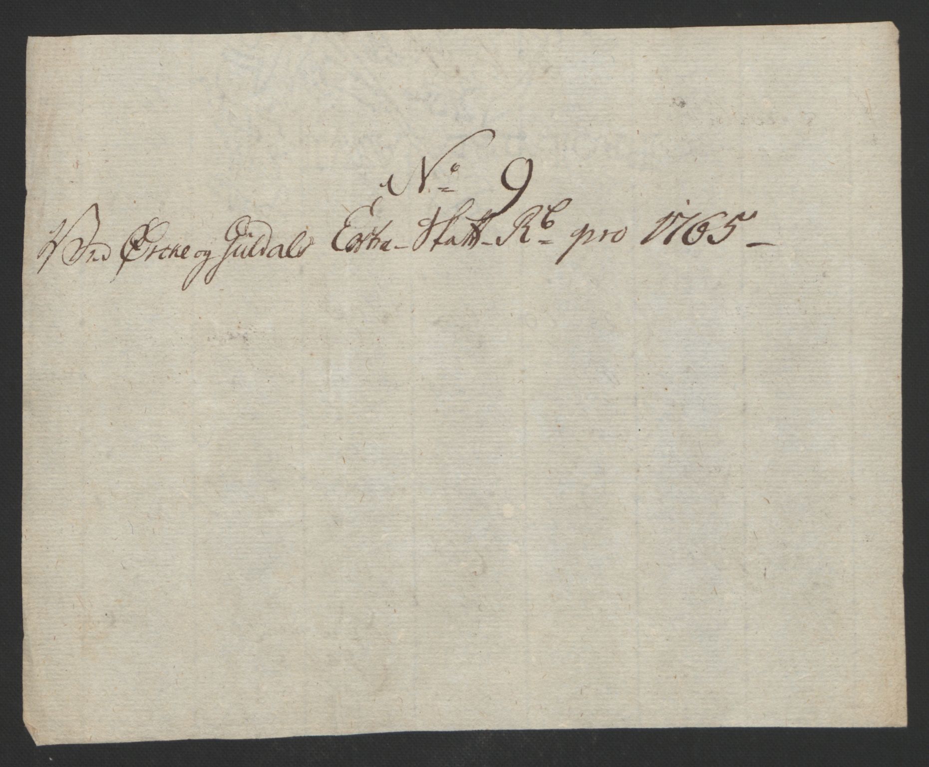 Rentekammeret inntil 1814, Reviderte regnskaper, Fogderegnskap, AV/RA-EA-4092/R60/L4094: Ekstraskatten Orkdal og Gauldal, 1762-1765, s. 286