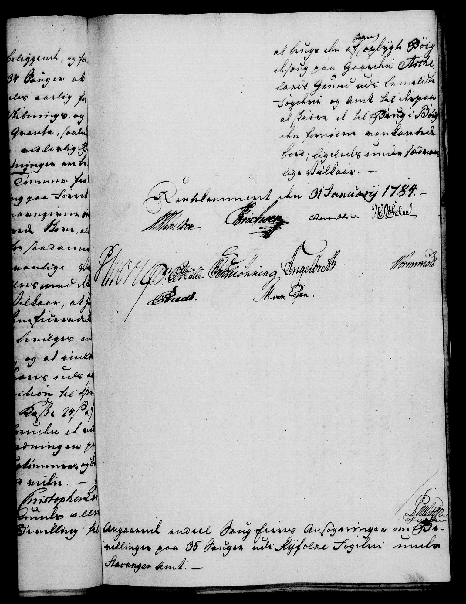 Rentekammeret, Kammerkanselliet, RA/EA-3111/G/Gf/Gfa/L0066: Norsk relasjons- og resolusjonsprotokoll (merket RK 52.66), 1784, s. 144