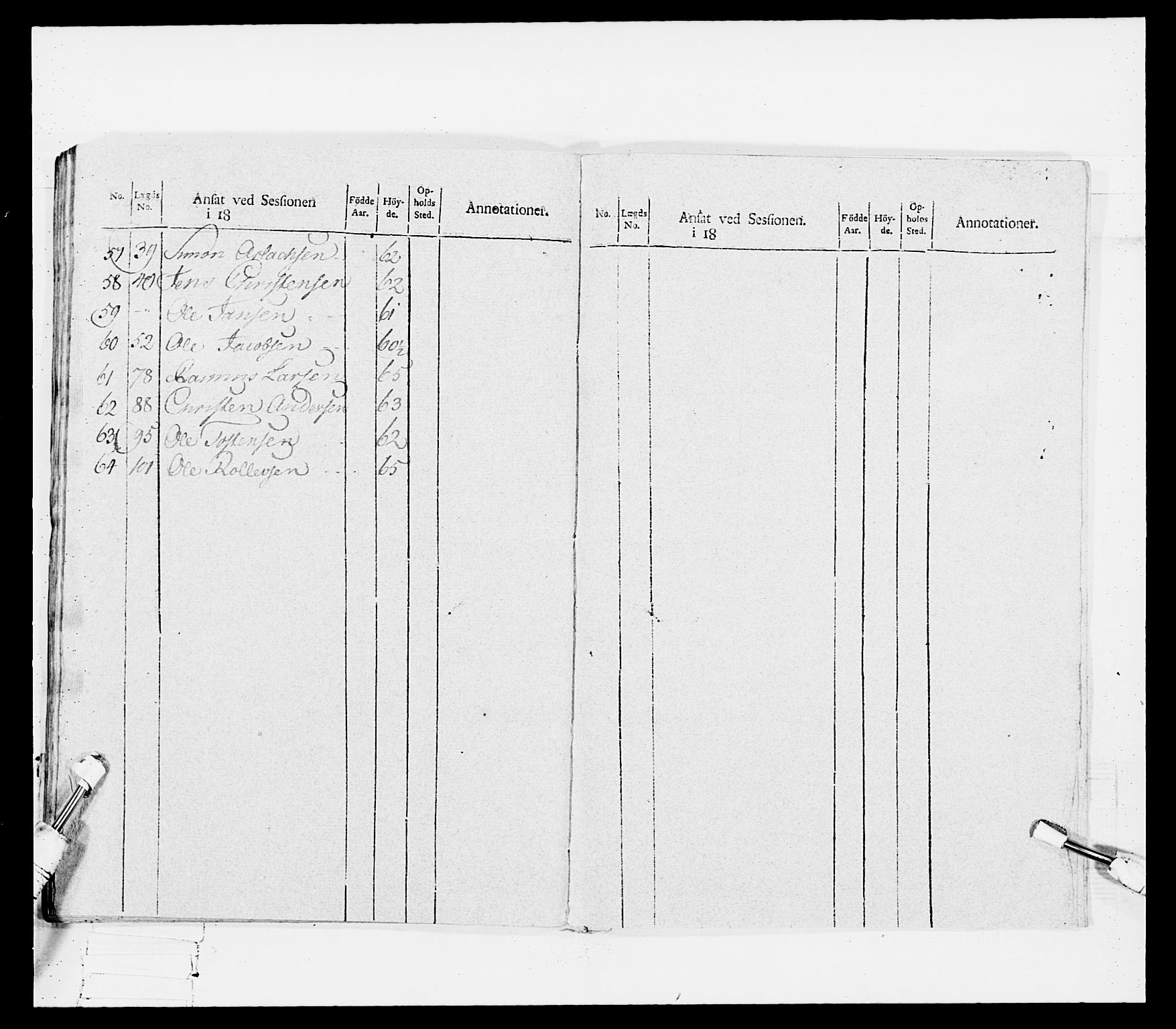 Generalitets- og kommissariatskollegiet, Det kongelige norske kommissariatskollegium, RA/EA-5420/E/Eh/L0114: Telemarkske nasjonale infanteriregiment, 1789-1802, s. 313