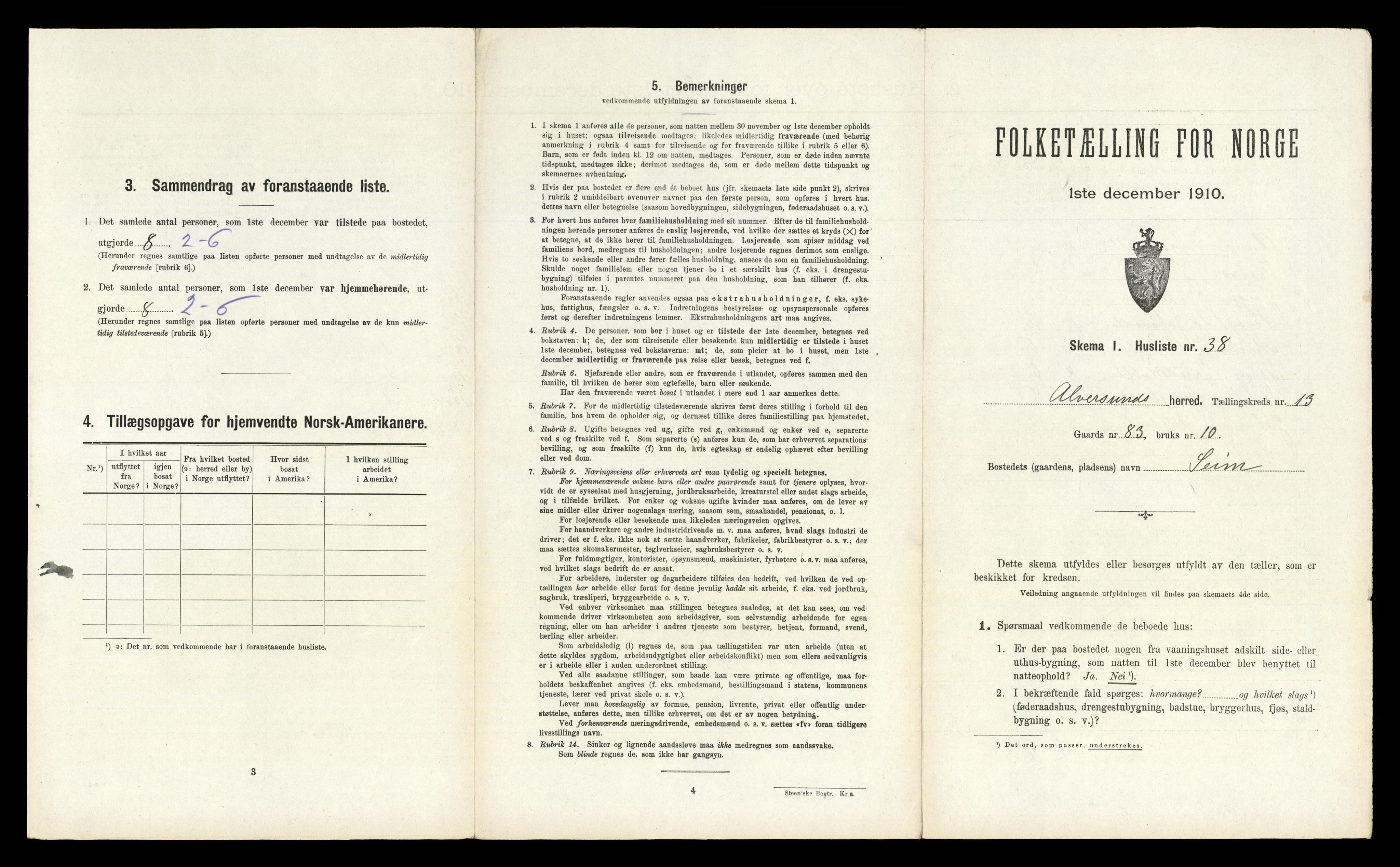 RA, Folketelling 1910 for 1257 Alversund herred, 1910, s. 980