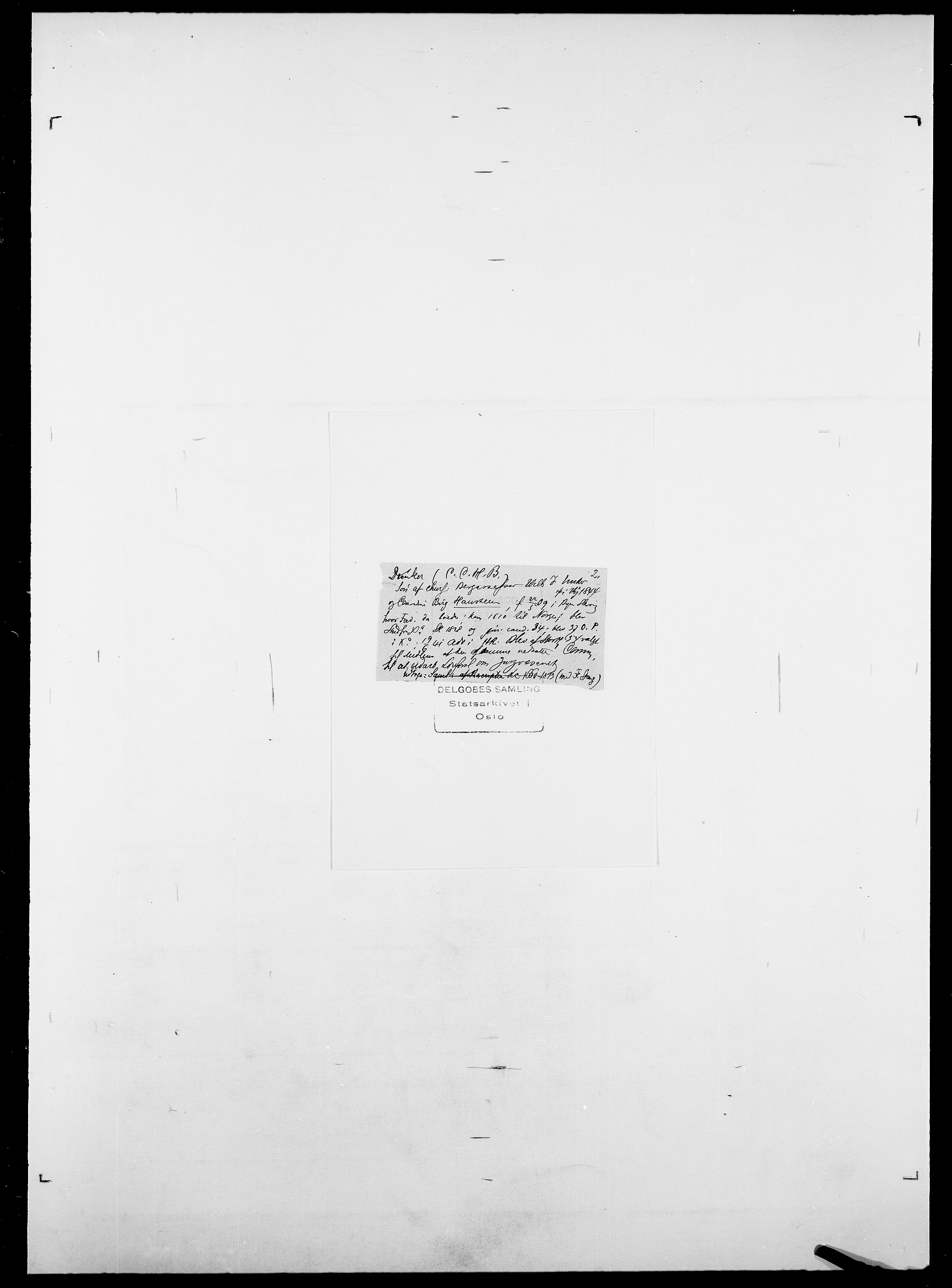Delgobe, Charles Antoine - samling, SAO/PAO-0038/D/Da/L0009: Dahl - v. Düren, s. 846