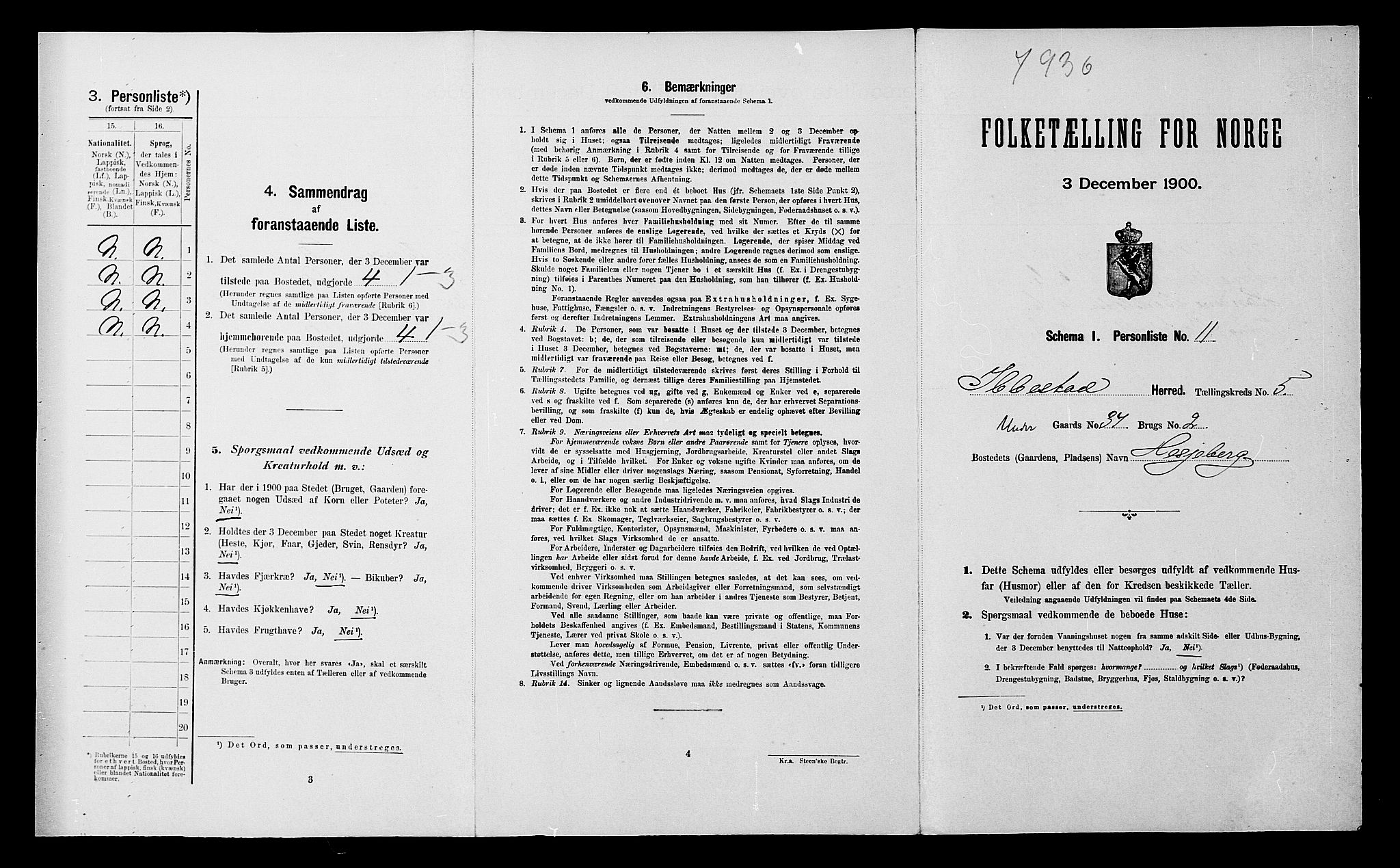 SATØ, Folketelling 1900 for 1917 Ibestad herred, 1900, s. 748
