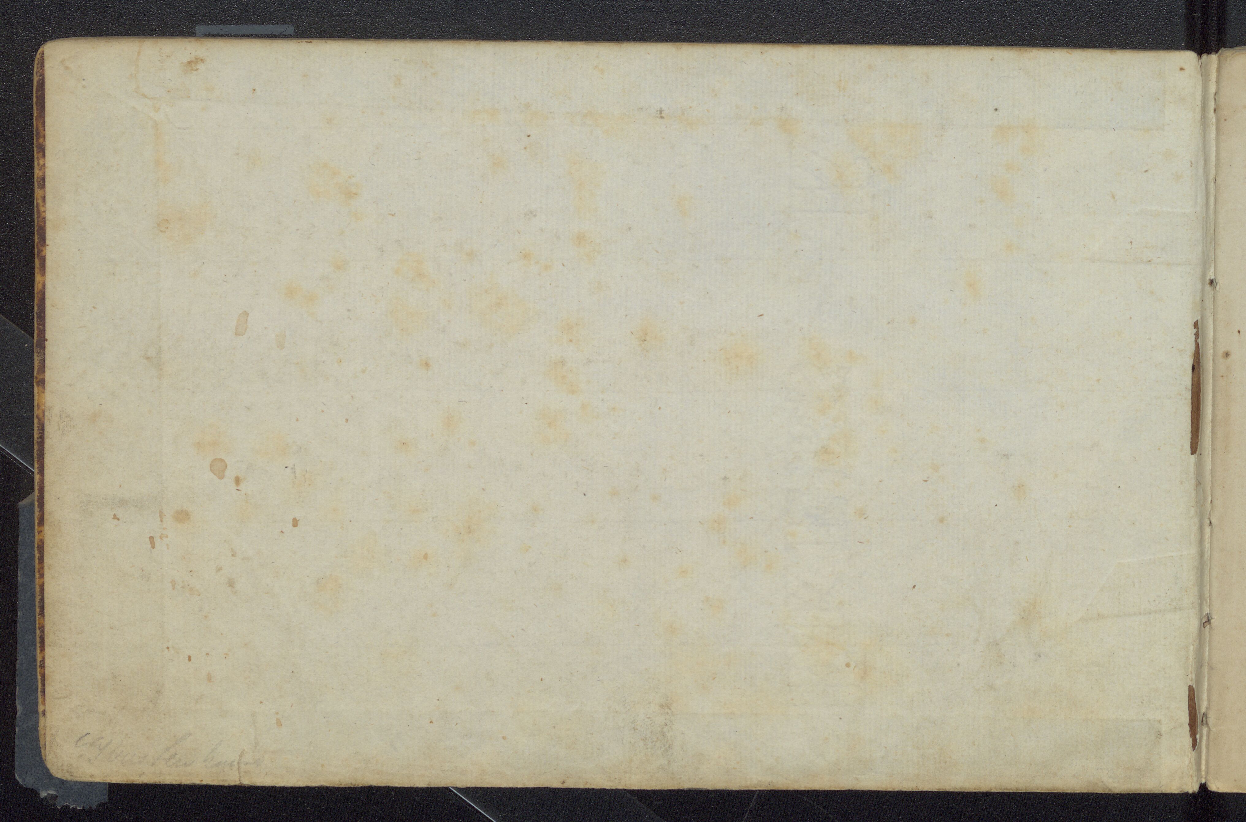 Pa 1026 - Hof Orkesterforening, VEMU/A-2195/F/L0005: Gausen, Andersas Christensen - Notebok for fiolin, 1870-1880