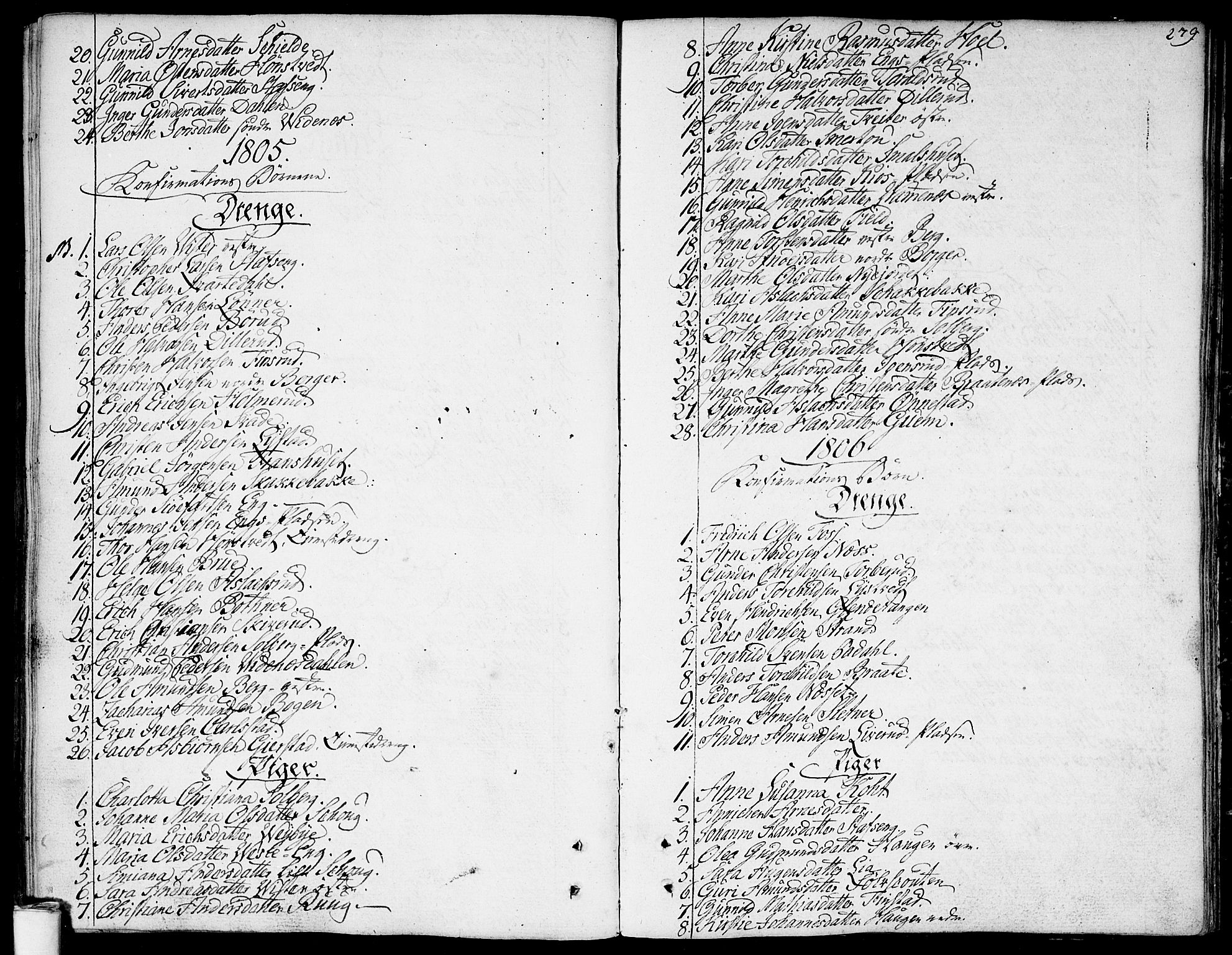 Skiptvet prestekontor Kirkebøker, AV/SAO-A-20009/F/Fa/L0004: Ministerialbok nr. 4, 1794-1814, s. 279