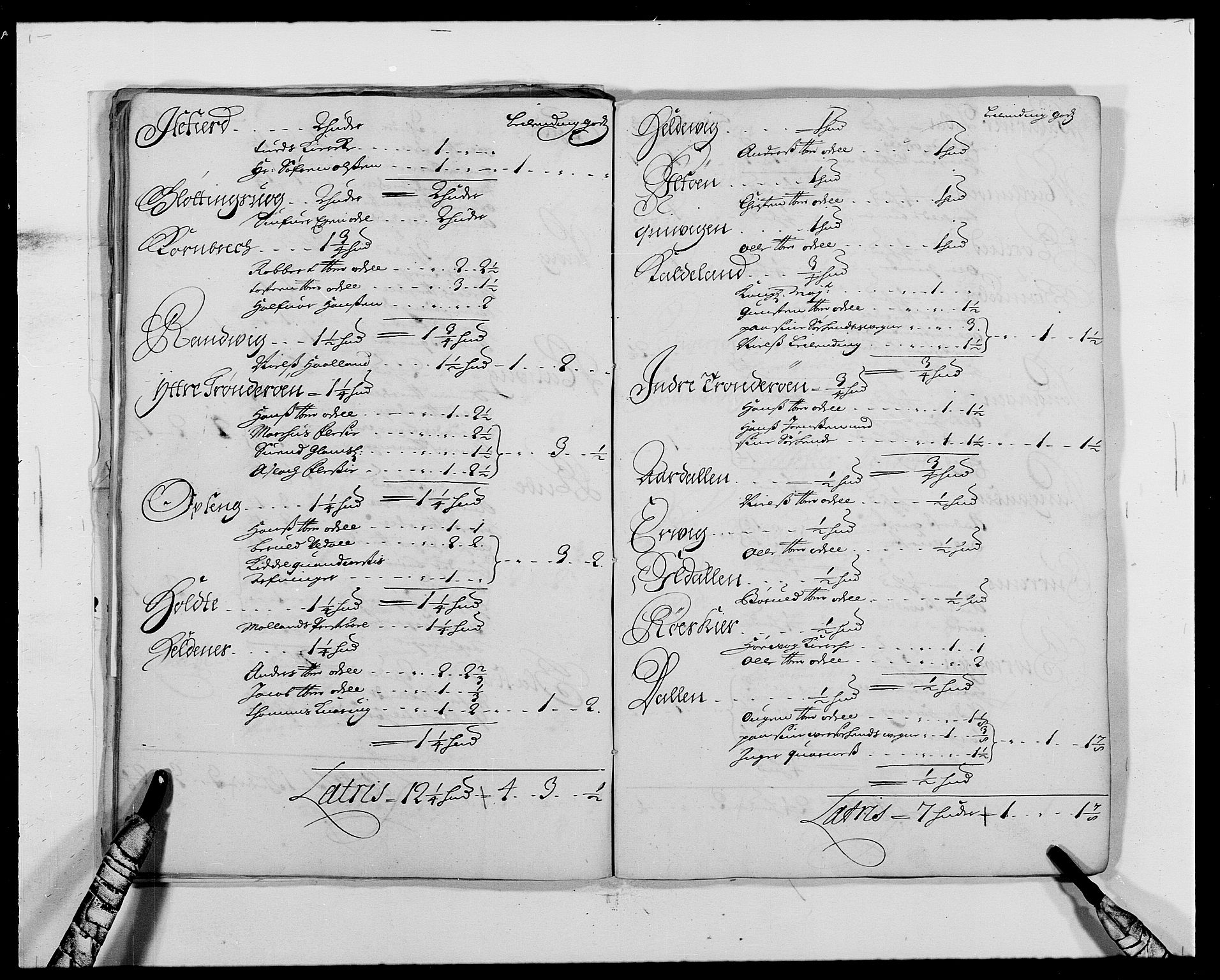 Rentekammeret inntil 1814, Reviderte regnskaper, Fogderegnskap, AV/RA-EA-4092/R39/L2311: Fogderegnskap Nedenes, 1690-1692, s. 31