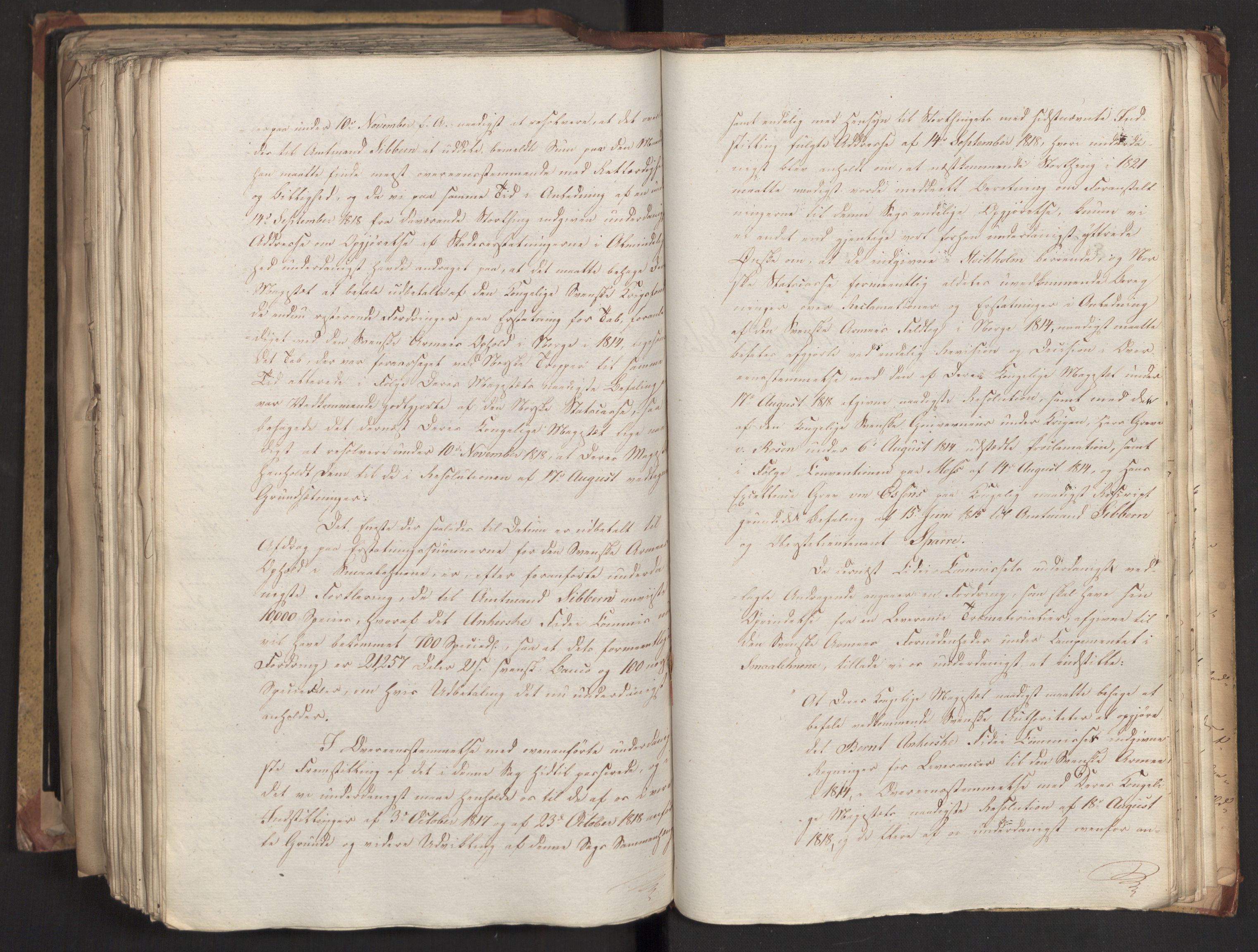 Statsrådsavdelingen i Stockholm, AV/RA-S-1003/D/Da/L0018: Regjeringsinnstillinger nr. 3599-3855, 1819, s. 511