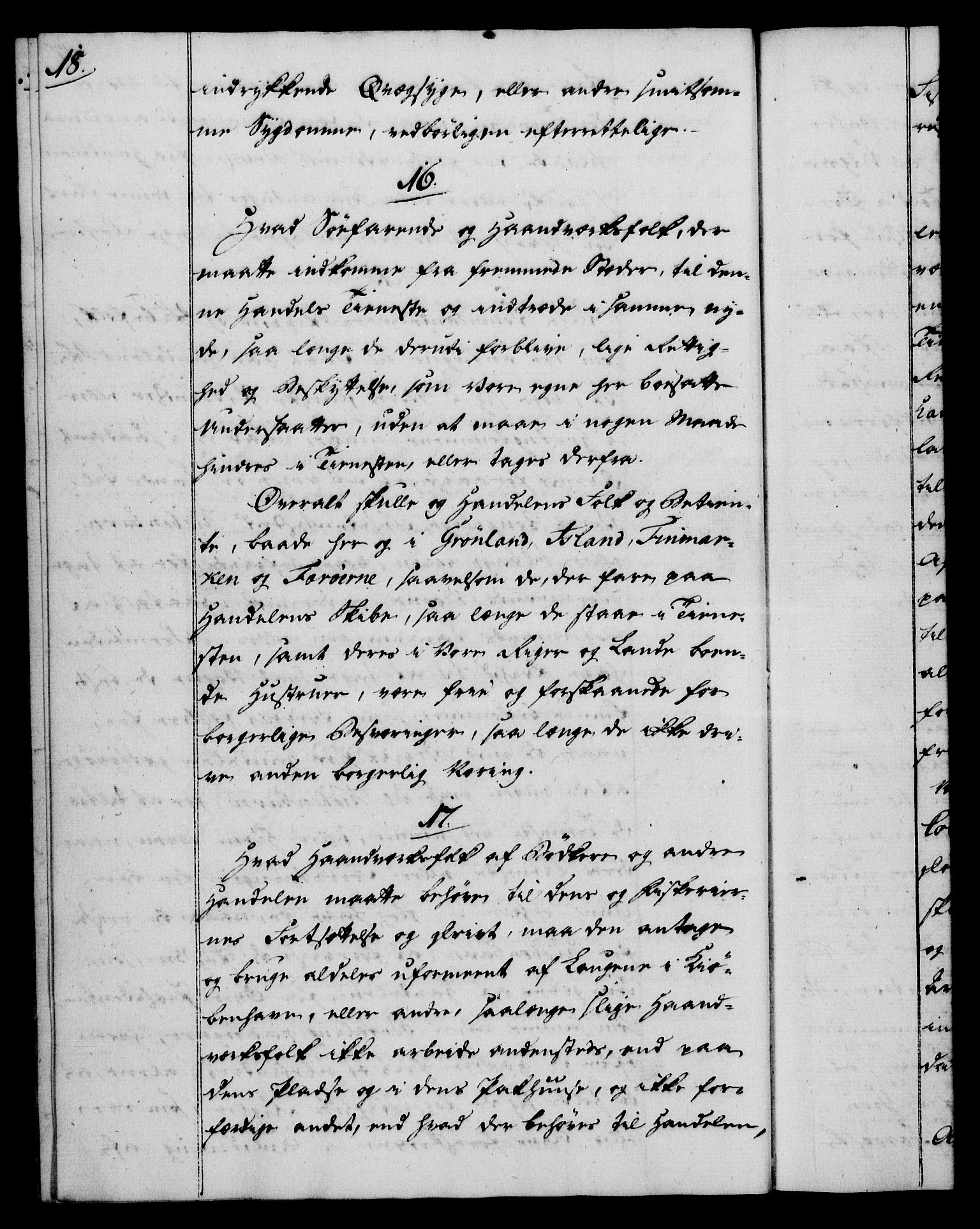 Rentekammeret, Kammerkanselliet, AV/RA-EA-3111/G/Gg/Gga/L0012: Norsk ekspedisjonsprotokoll med register (merket RK 53.12), 1781-1783, s. 18