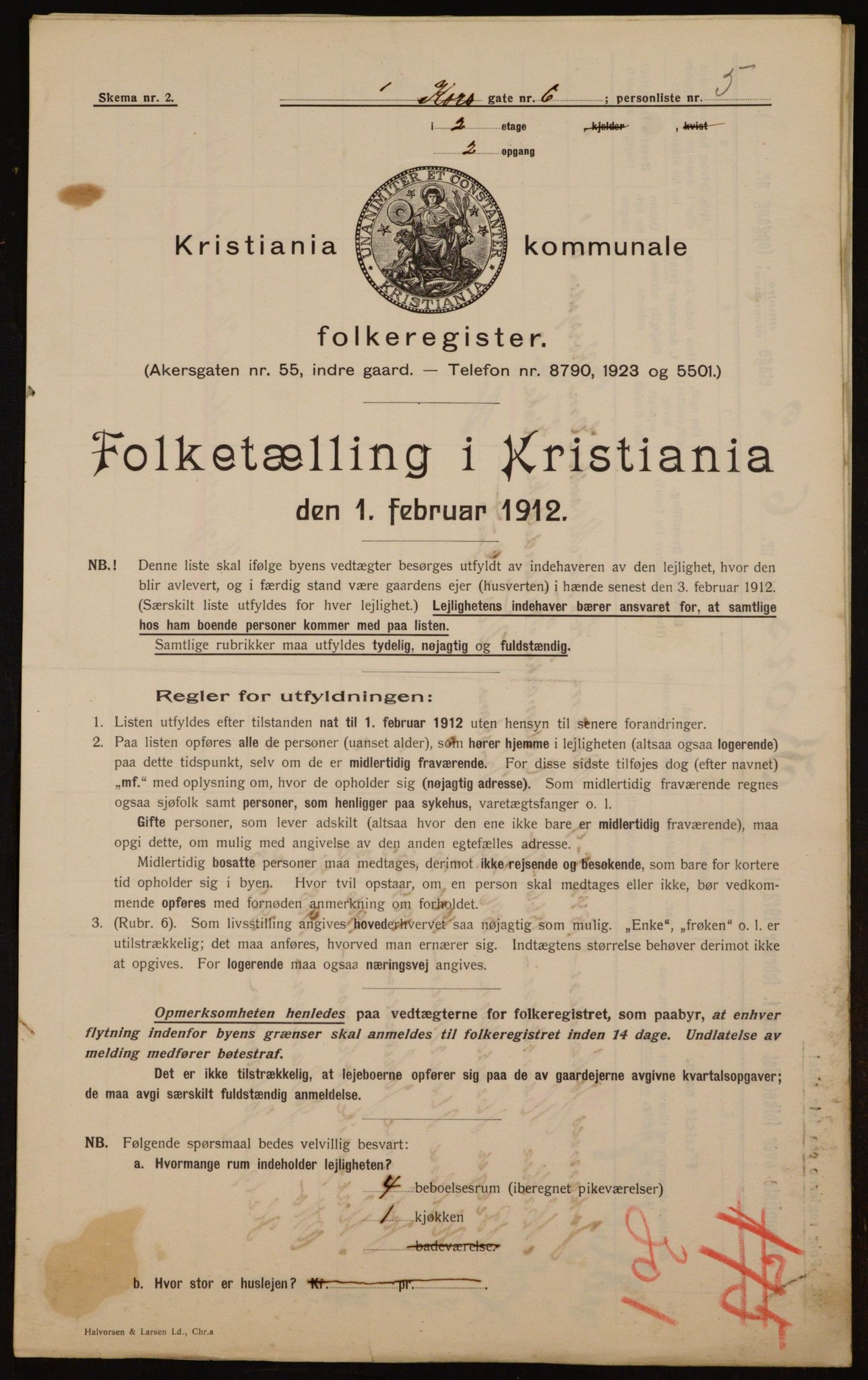 OBA, Kommunal folketelling 1.2.1912 for Kristiania, 1912, s. 53702