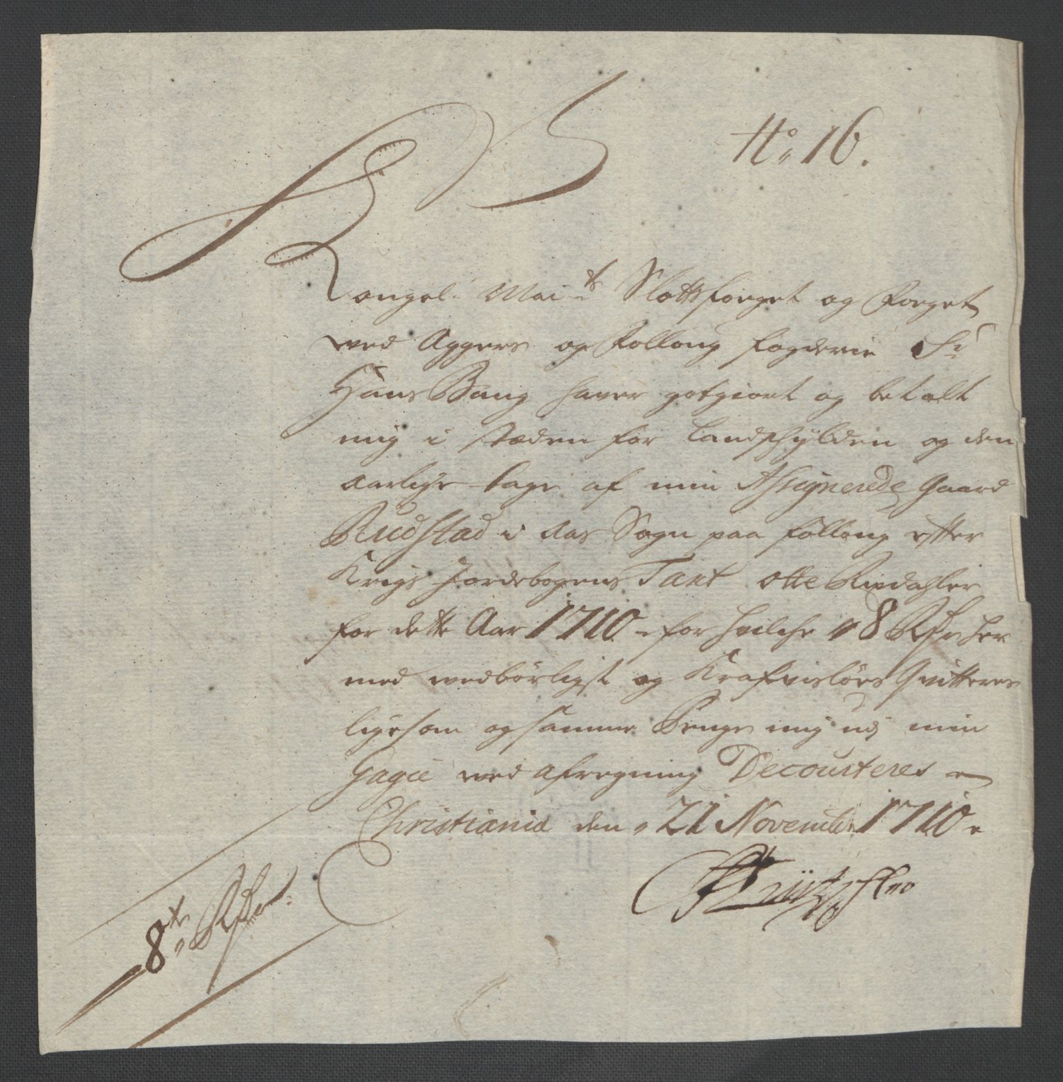 Rentekammeret inntil 1814, Reviderte regnskaper, Fogderegnskap, AV/RA-EA-4092/R10/L0448: Fogderegnskap Aker og Follo, 1710-1711, s. 81