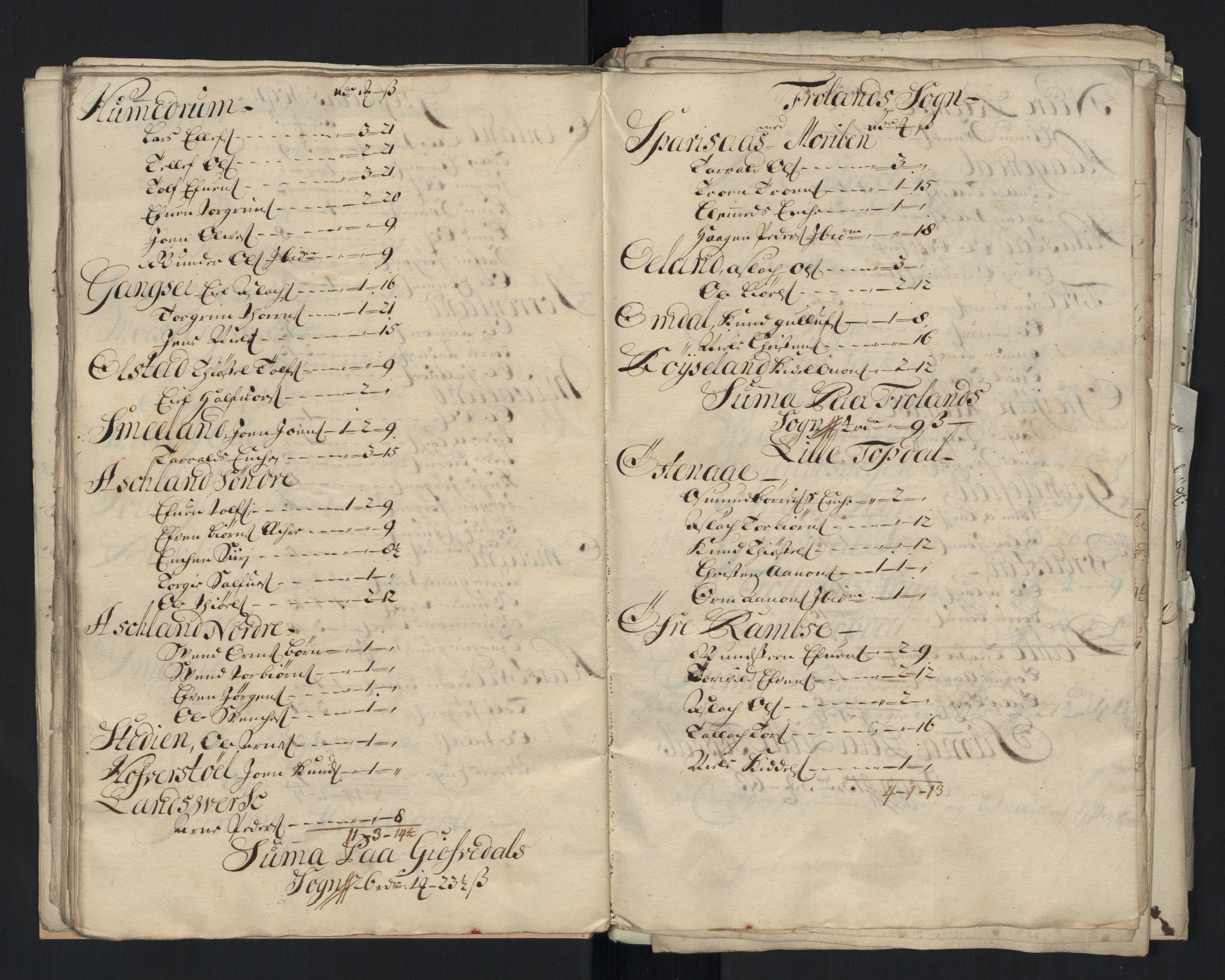 Rentekammeret inntil 1814, Reviderte regnskaper, Fogderegnskap, RA/EA-4092/R40/L2451: Fogderegnskap Råbyggelag, 1714-1715, s. 66
