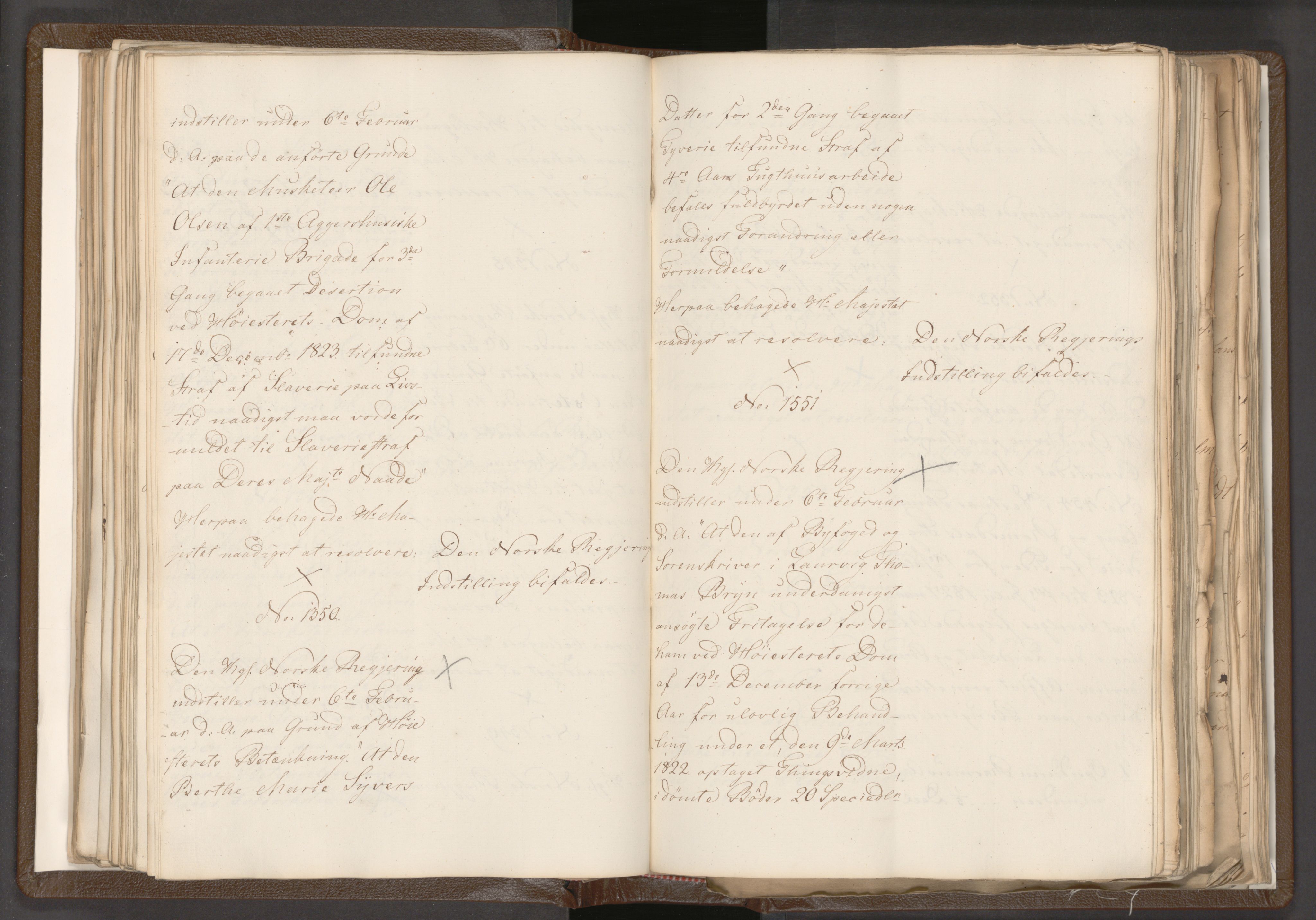 Statsrådssekretariatet, AV/RA-S-1001/A/Ab/L0018: Kgl. res. nr. 1112-1753, 1. halvår, 1824