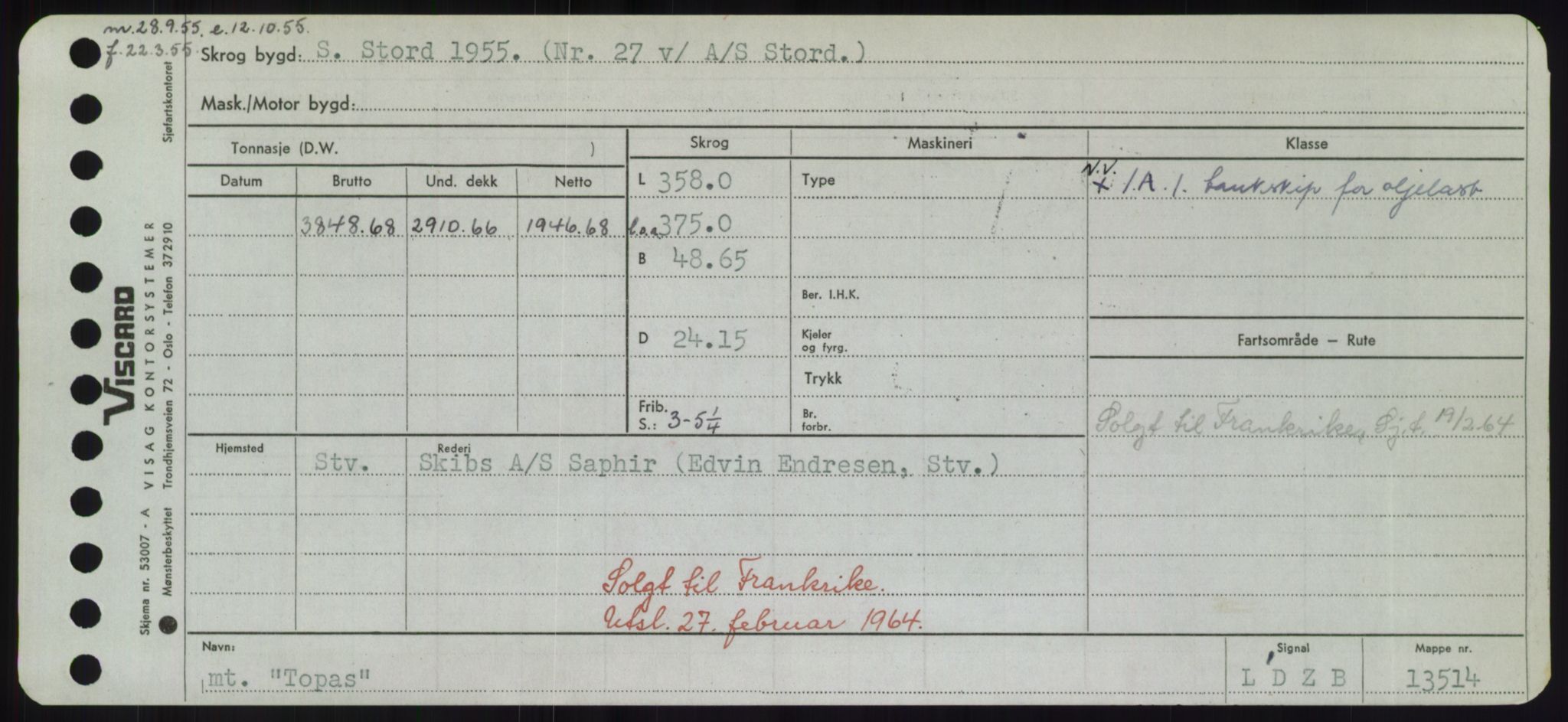 Sjøfartsdirektoratet med forløpere, Skipsmålingen, AV/RA-S-1627/H/Hd/L0039: Fartøy, Ti-Tø, s. 193