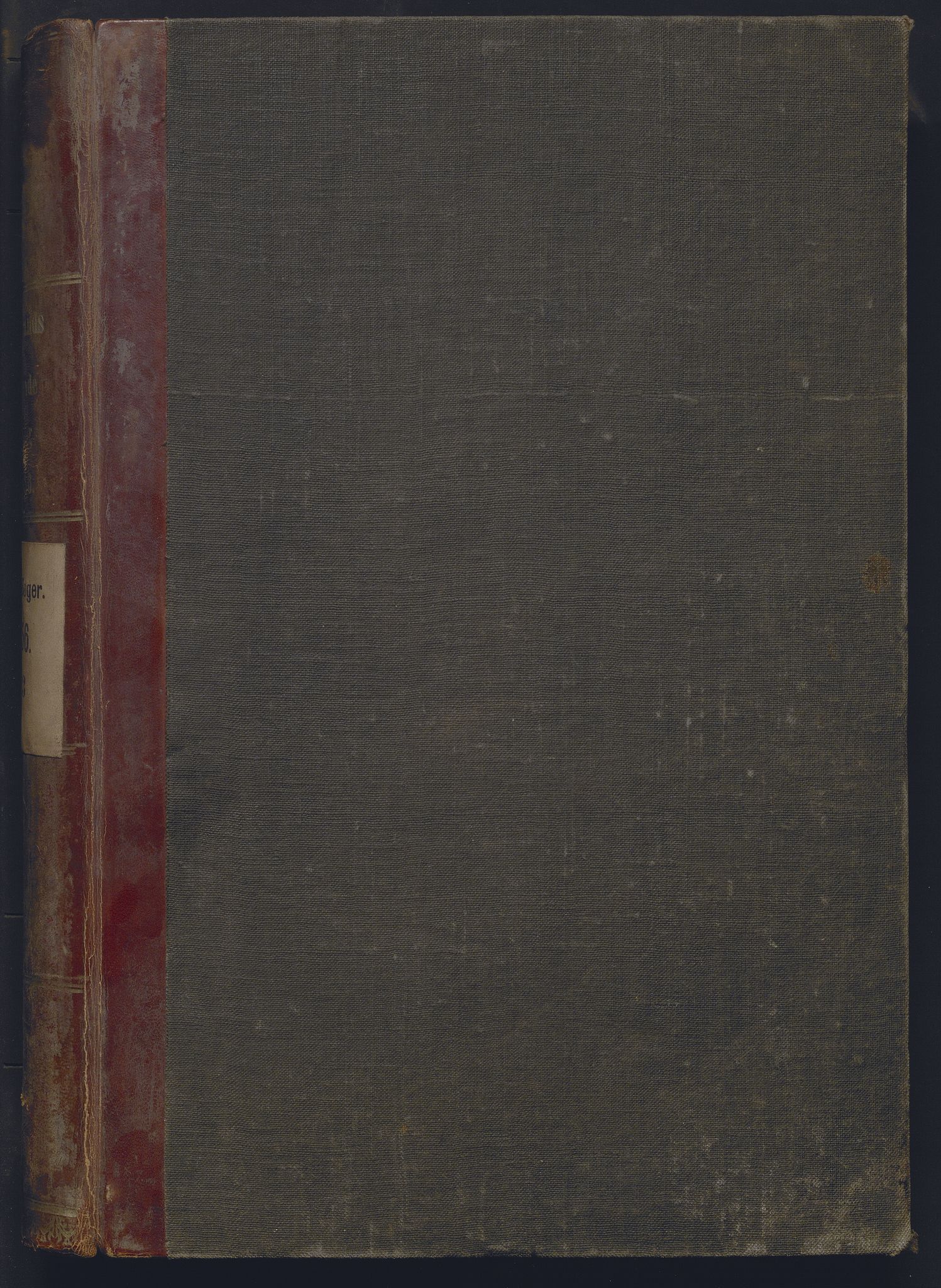 Revisjonsdepartementet, 2. revisjonskontor, RA/S-1115/E/E033/L0173: Tvedestrand: Inngående tollbok, 1856