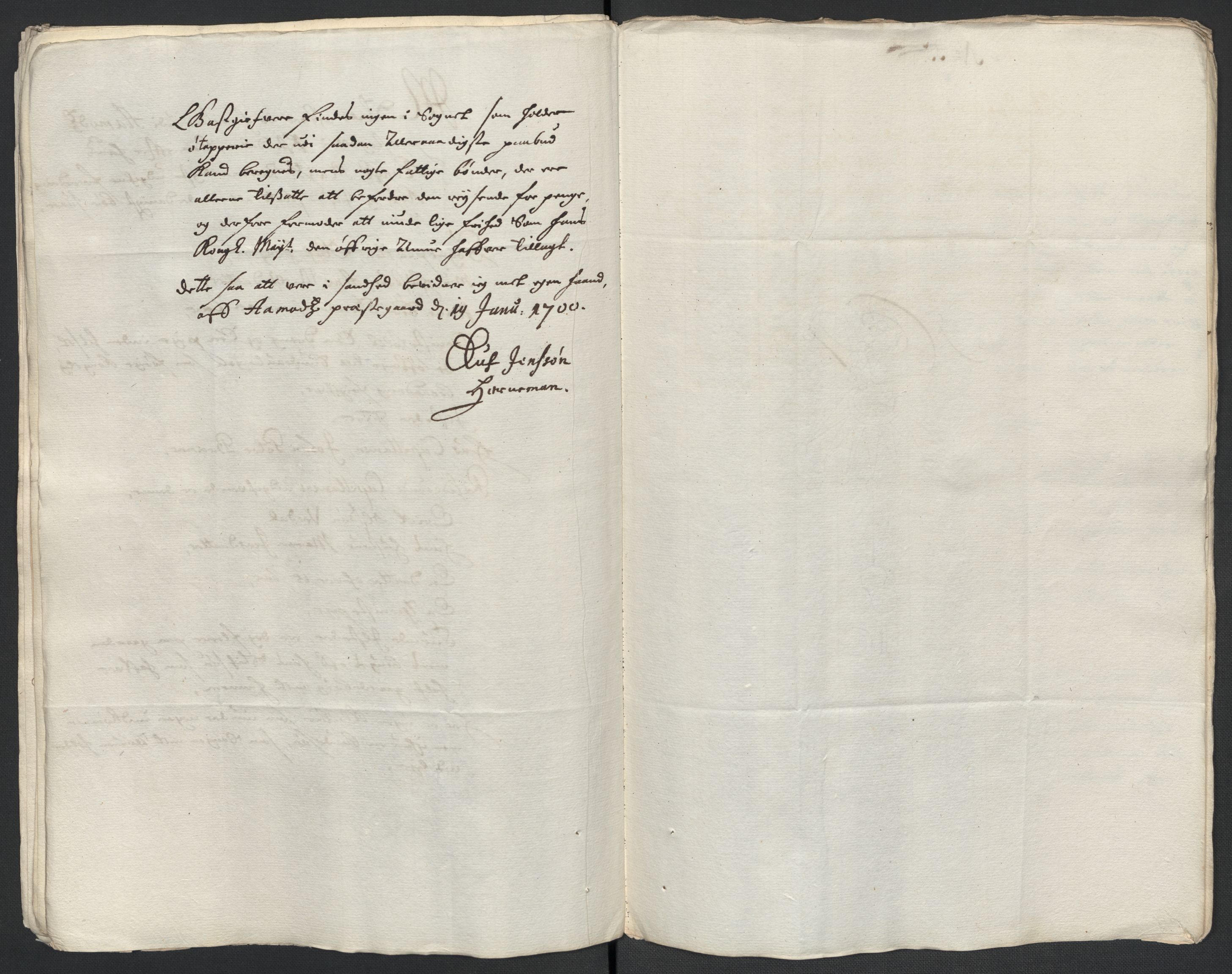 Rentekammeret inntil 1814, Reviderte regnskaper, Fogderegnskap, AV/RA-EA-4092/R13/L0837: Fogderegnskap Solør, Odal og Østerdal, 1699, s. 250