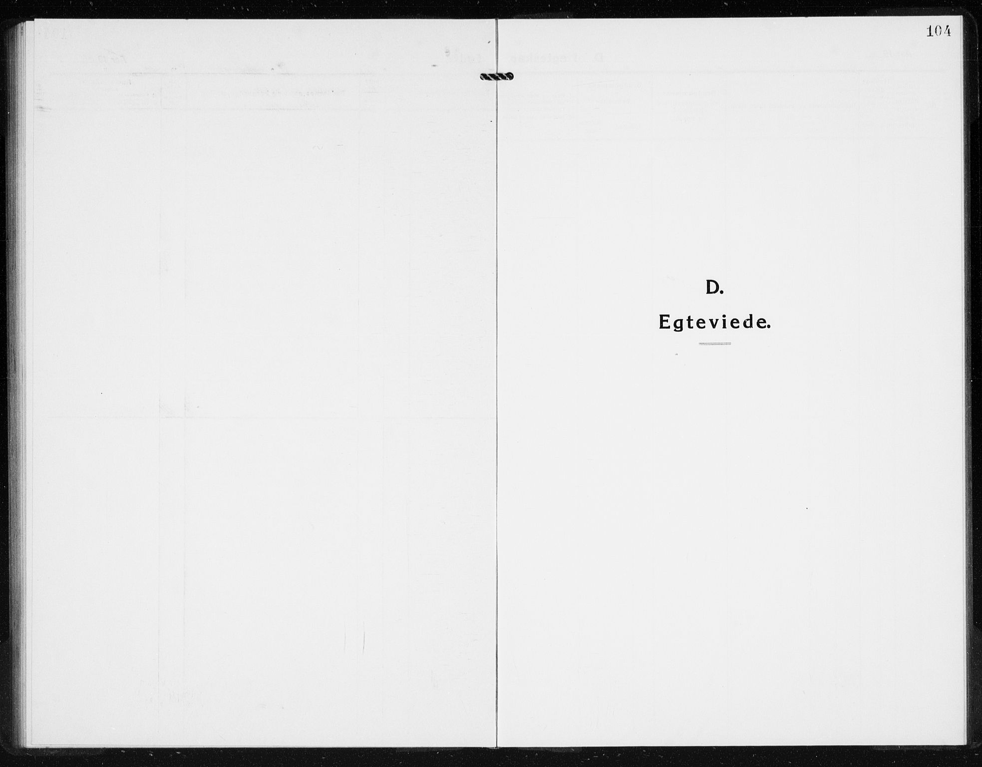 Hurum kirkebøker, SAKO/A-229/G/Gb/L0001: Klokkerbok nr. II 1, 1917-1934, s. 104
