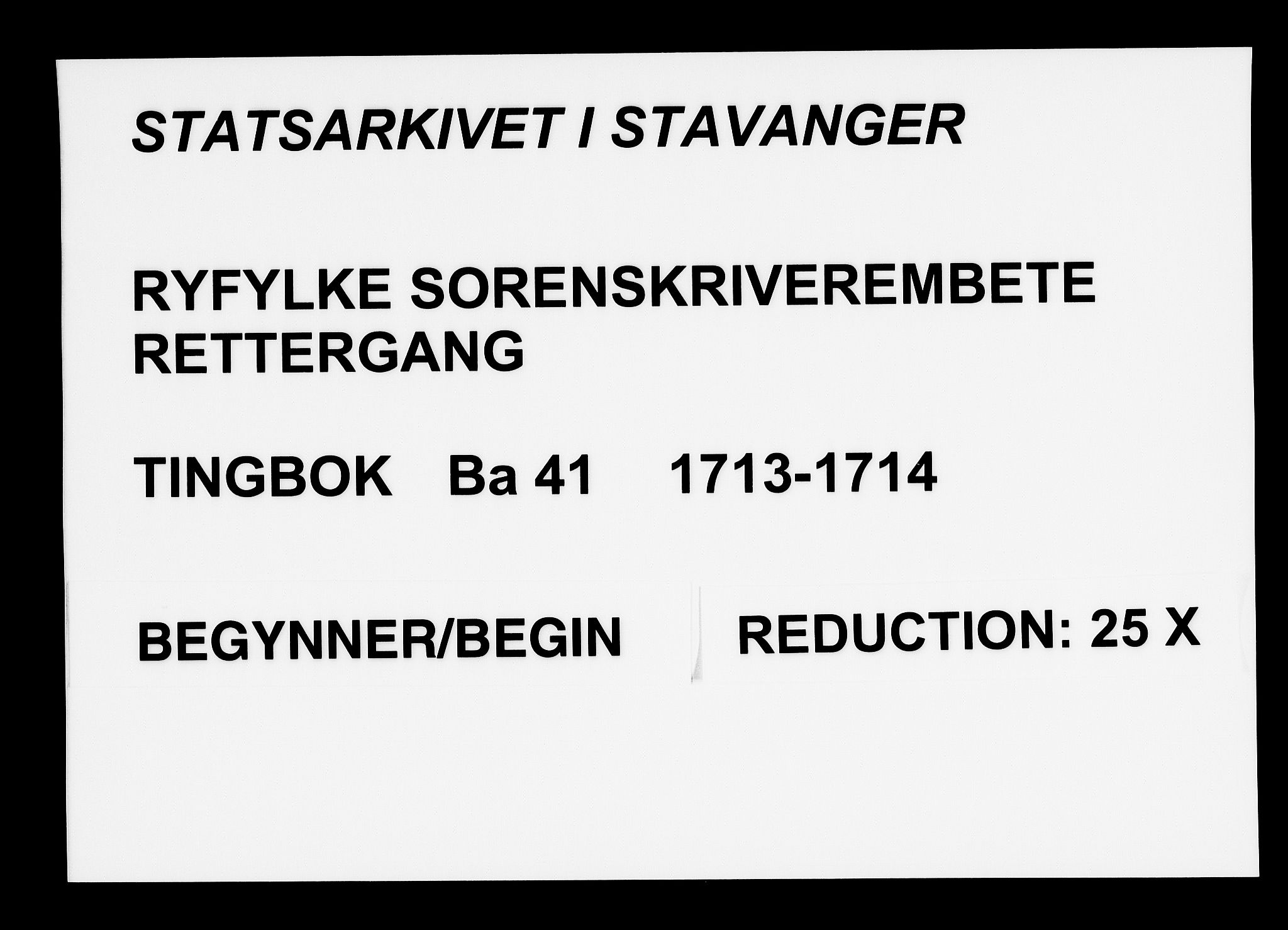 Ryfylke tingrett, SAST/A-100055/001/I/IB/IBBa/L0041: Tingbok, Karmsund og Hesby, 1713-1714