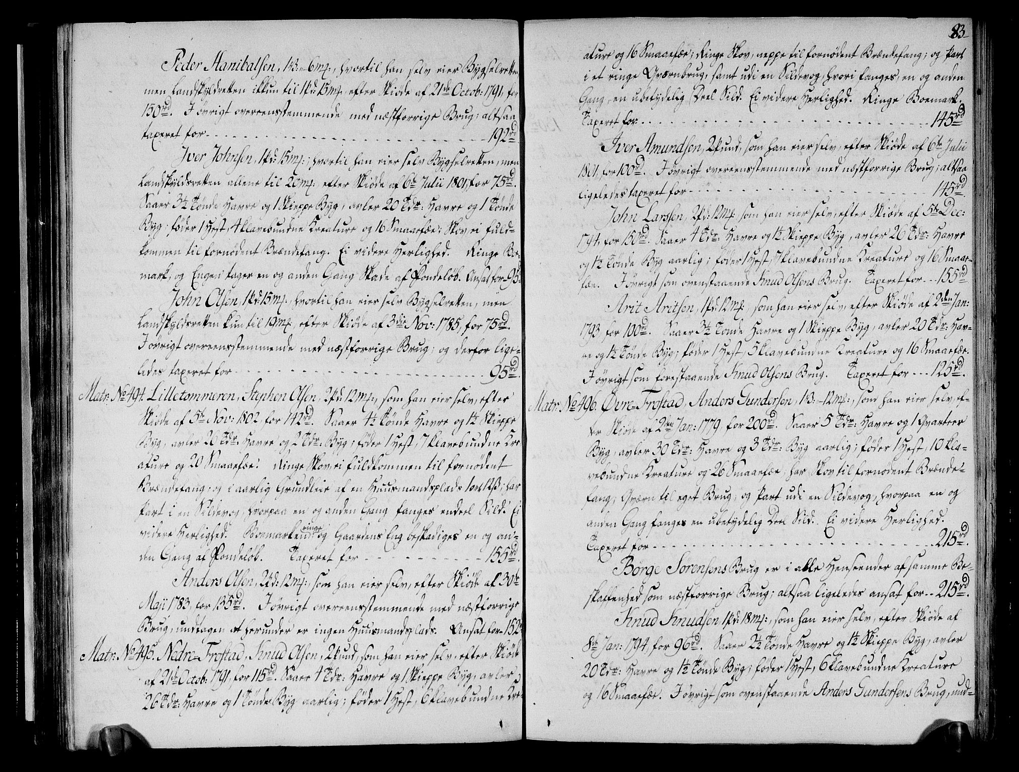 Rentekammeret inntil 1814, Realistisk ordnet avdeling, AV/RA-EA-4070/N/Ne/Nea/L0126: Romsdal fogderi. Deliberasjonsprotokoll, 1803, s. 86