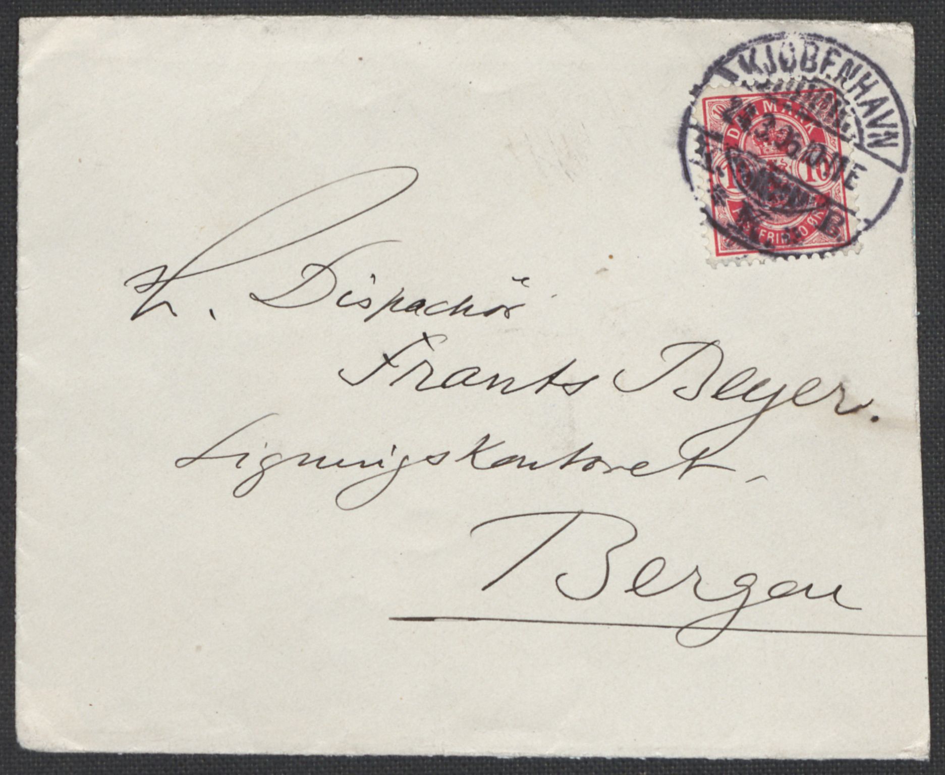 Beyer, Frants, RA/PA-0132/F/L0001: Brev fra Edvard Grieg til Frantz Beyer og "En del optegnelser som kan tjene til kommentar til brevene" av Marie Beyer, 1872-1907, s. 831