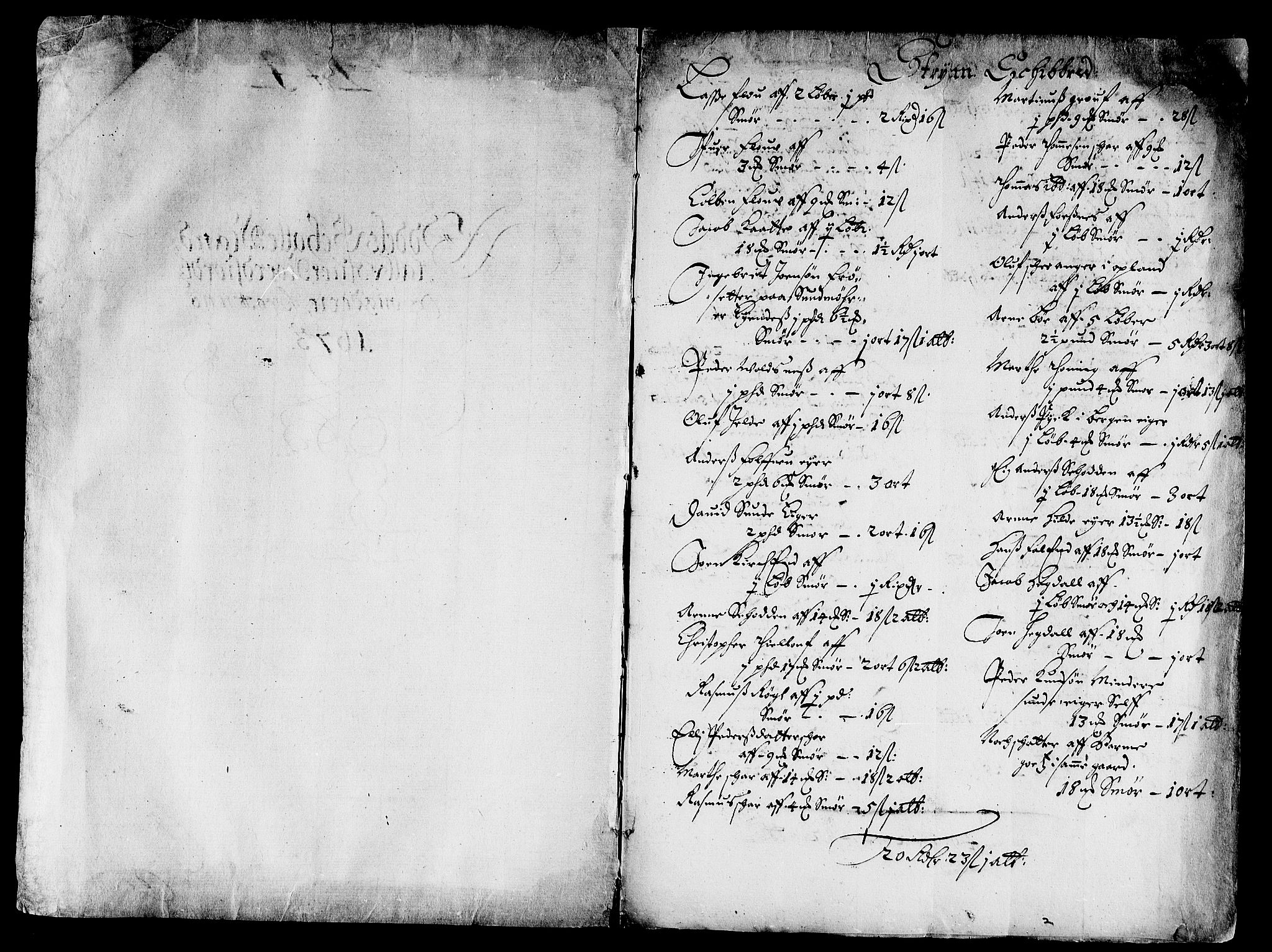 Rentekammeret inntil 1814, Reviderte regnskaper, Stiftamtstueregnskaper, Bergen stiftamt, AV/RA-EA-6043/R/Rc/L0037: Bergen stiftamt, 1673