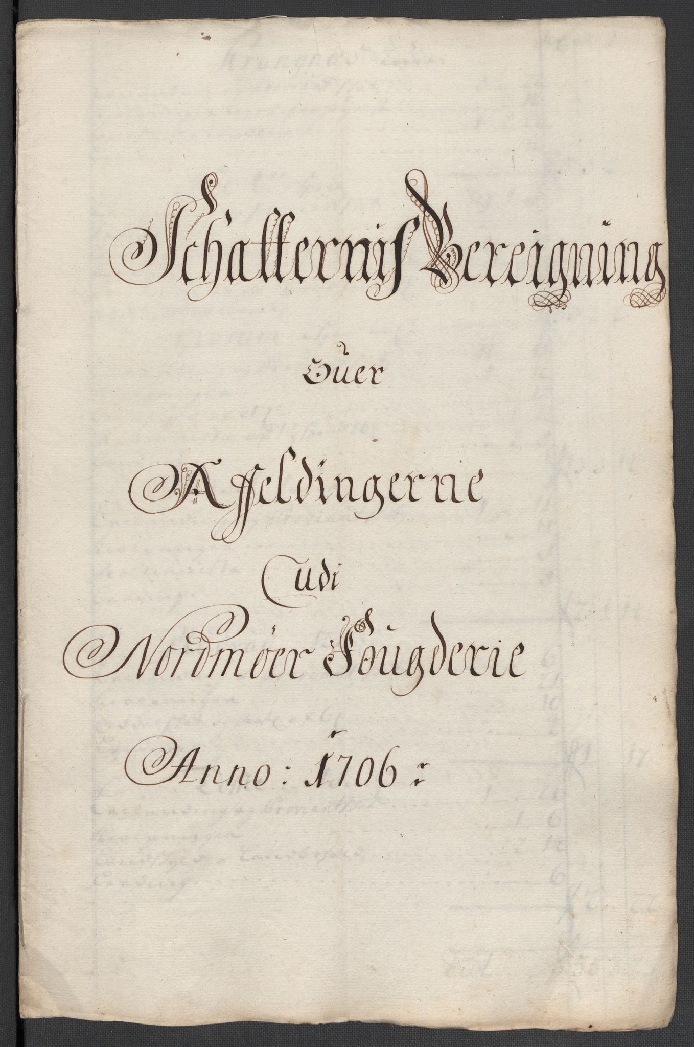 Rentekammeret inntil 1814, Reviderte regnskaper, Fogderegnskap, RA/EA-4092/R56/L3742: Fogderegnskap Nordmøre, 1706-1707, s. 136