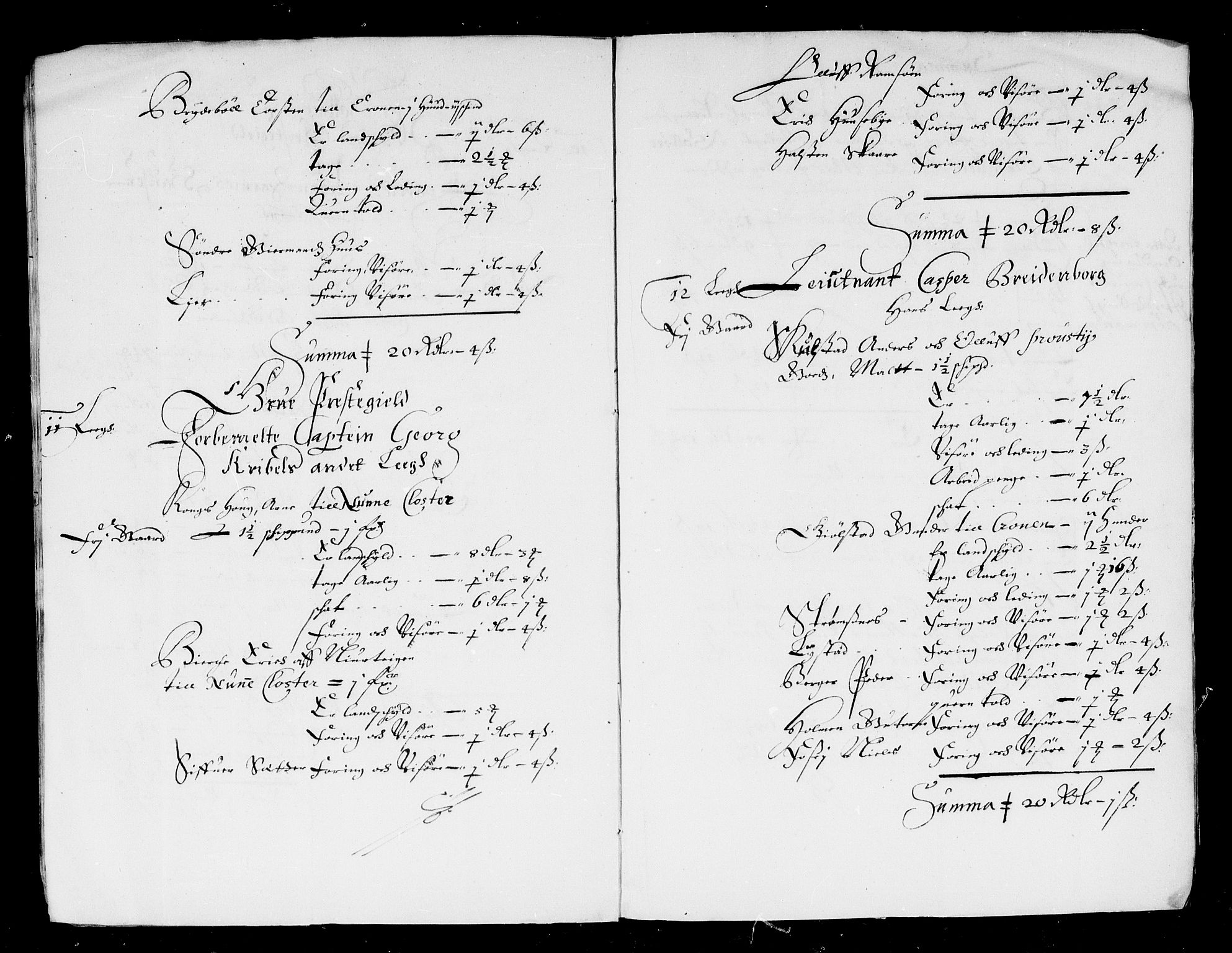 Rentekammeret inntil 1814, Reviderte regnskaper, Stiftamtstueregnskaper, Landkommissariatet på Akershus og Akershus stiftamt, AV/RA-EA-5869/R/Ra/L0014: Landkommissariatet på Akershus, 1663