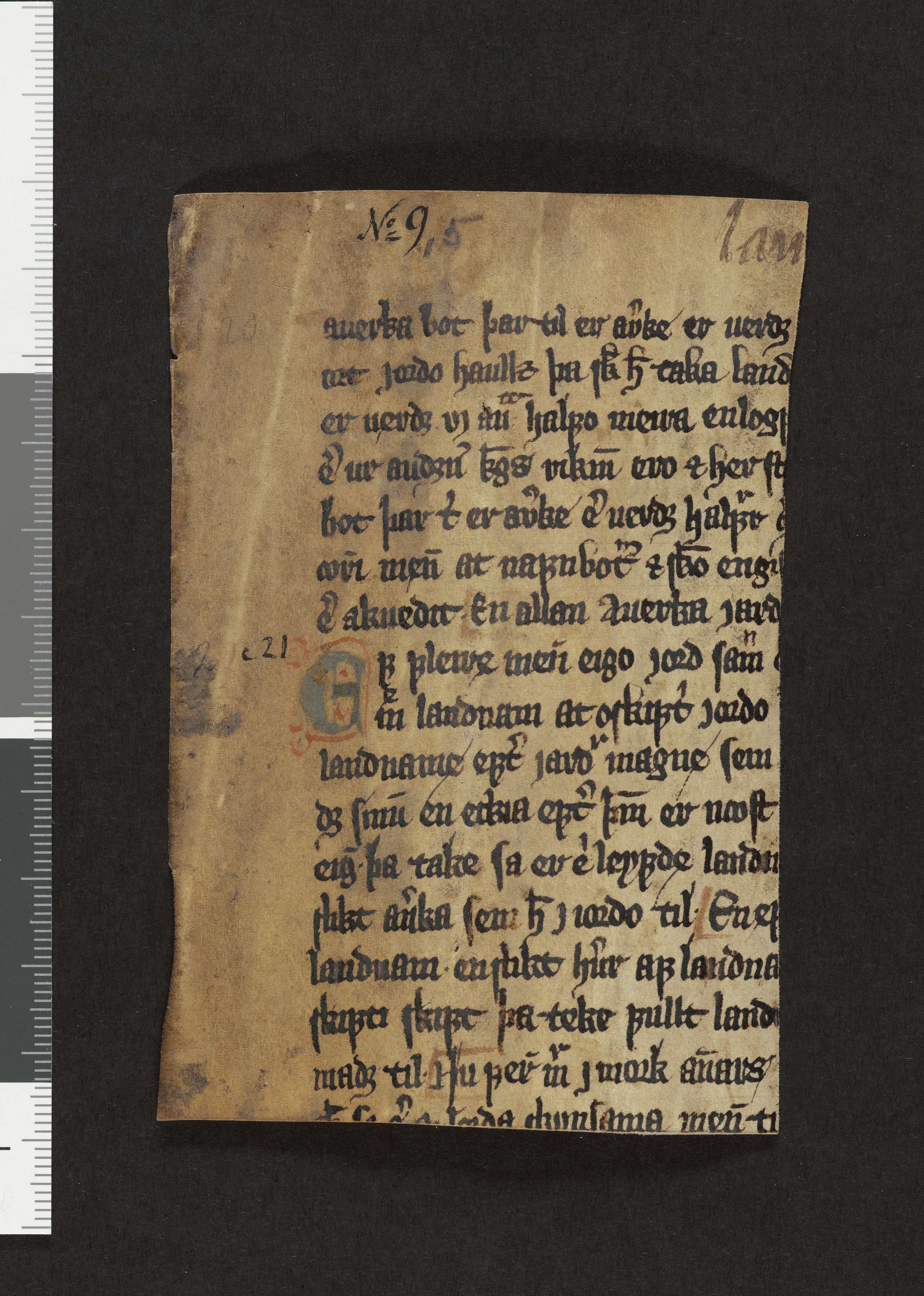Riksarkivets diplomsamling, AV/RA-EA-5965/F26/L0002: Norrøne membranfragmenter bestand 2-9 (10), 1100-1536, s. 232