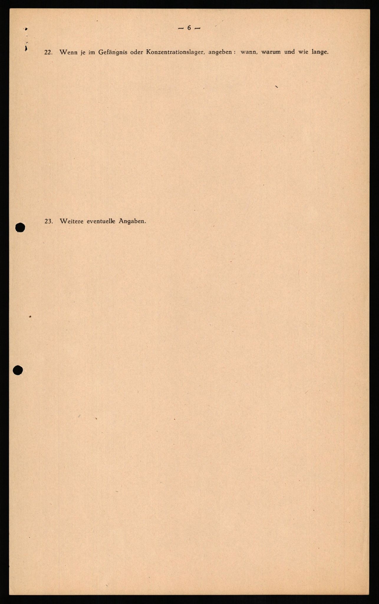 Forsvaret, Forsvarets overkommando II, AV/RA-RAFA-3915/D/Db/L0015: CI Questionaires. Tyske okkupasjonsstyrker i Norge. Tyskere., 1945-1946, s. 117