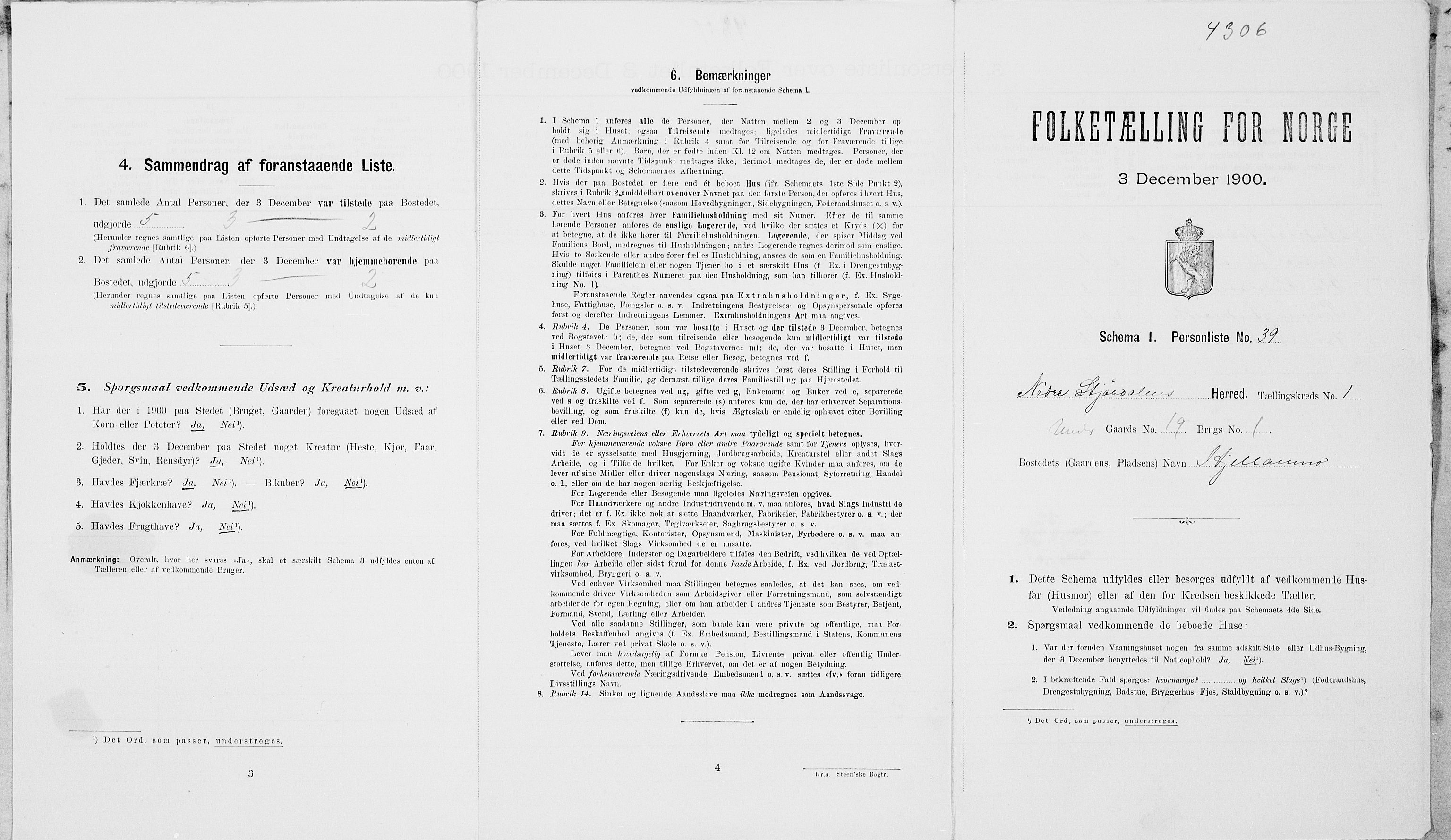 SAT, Folketelling 1900 for 1714 Nedre Stjørdal herred, 1900, s. 239