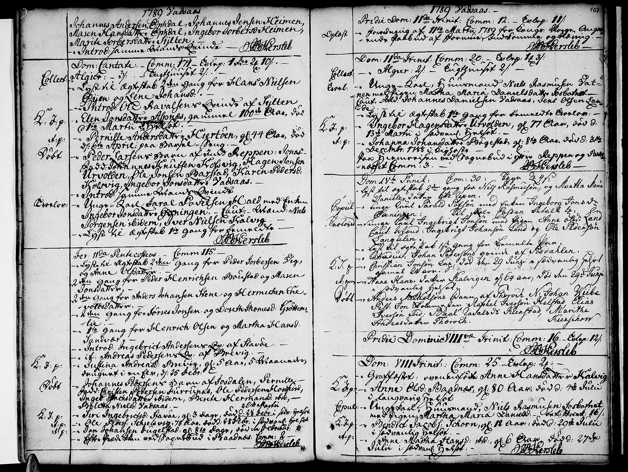 Ministerialprotokoller, klokkerbøker og fødselsregistre - Nordland, SAT/A-1459/810/L0137: Ministerialbok nr. 810A01, 1752-1817, s. 107