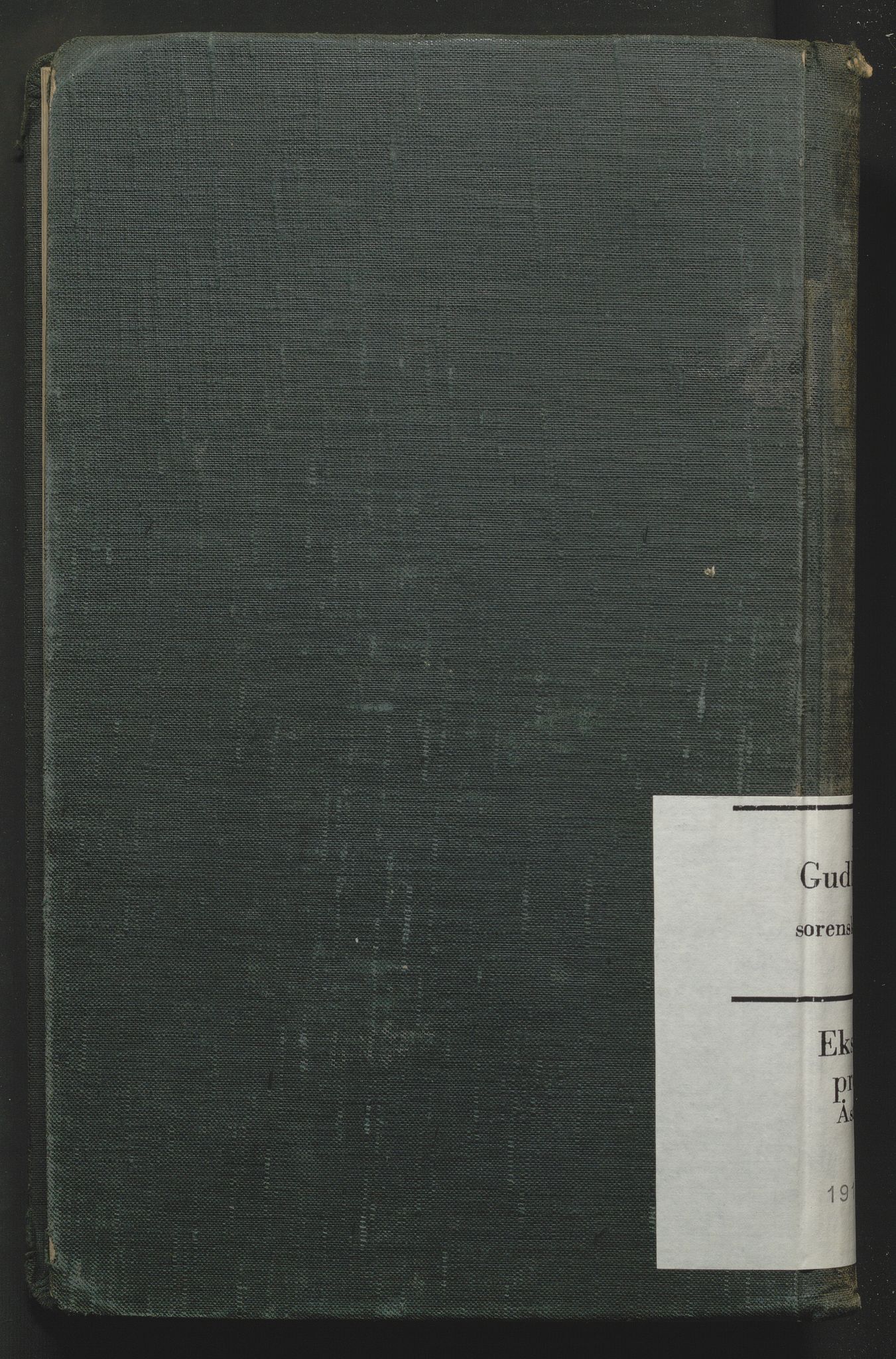 Nord-Gudbrandsdal tingrett, AV/SAH-TING-002/G/Gc/Gcb/L0013: Ekstrarettsprotokoll for åstedssaker, 1919-1927