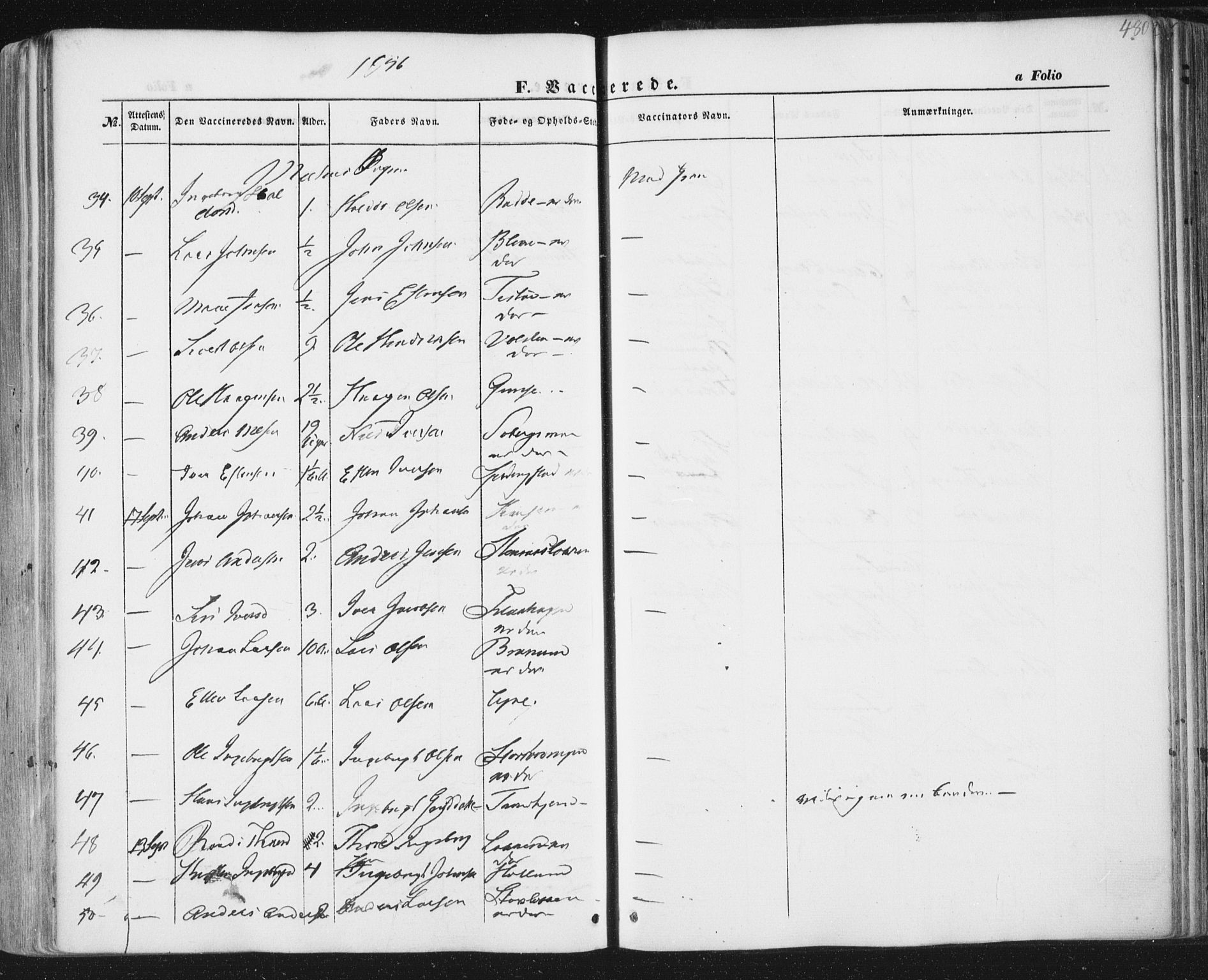 Ministerialprotokoller, klokkerbøker og fødselsregistre - Sør-Trøndelag, SAT/A-1456/691/L1076: Ministerialbok nr. 691A08, 1852-1861, s. 480