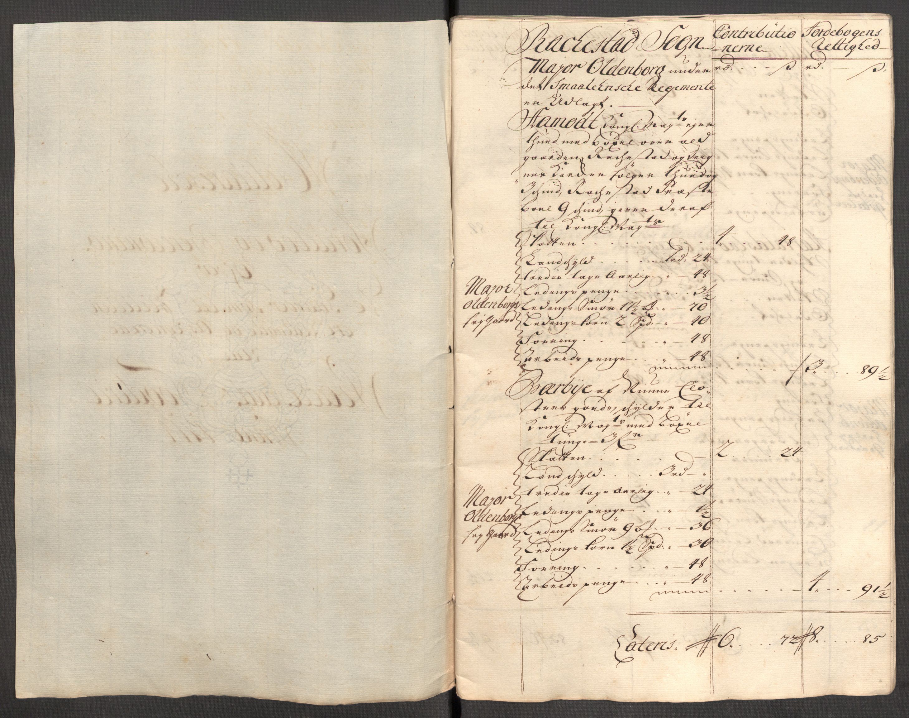 Rentekammeret inntil 1814, Reviderte regnskaper, Fogderegnskap, RA/EA-4092/R07/L0308: Fogderegnskap Rakkestad, Heggen og Frøland, 1714, s. 396
