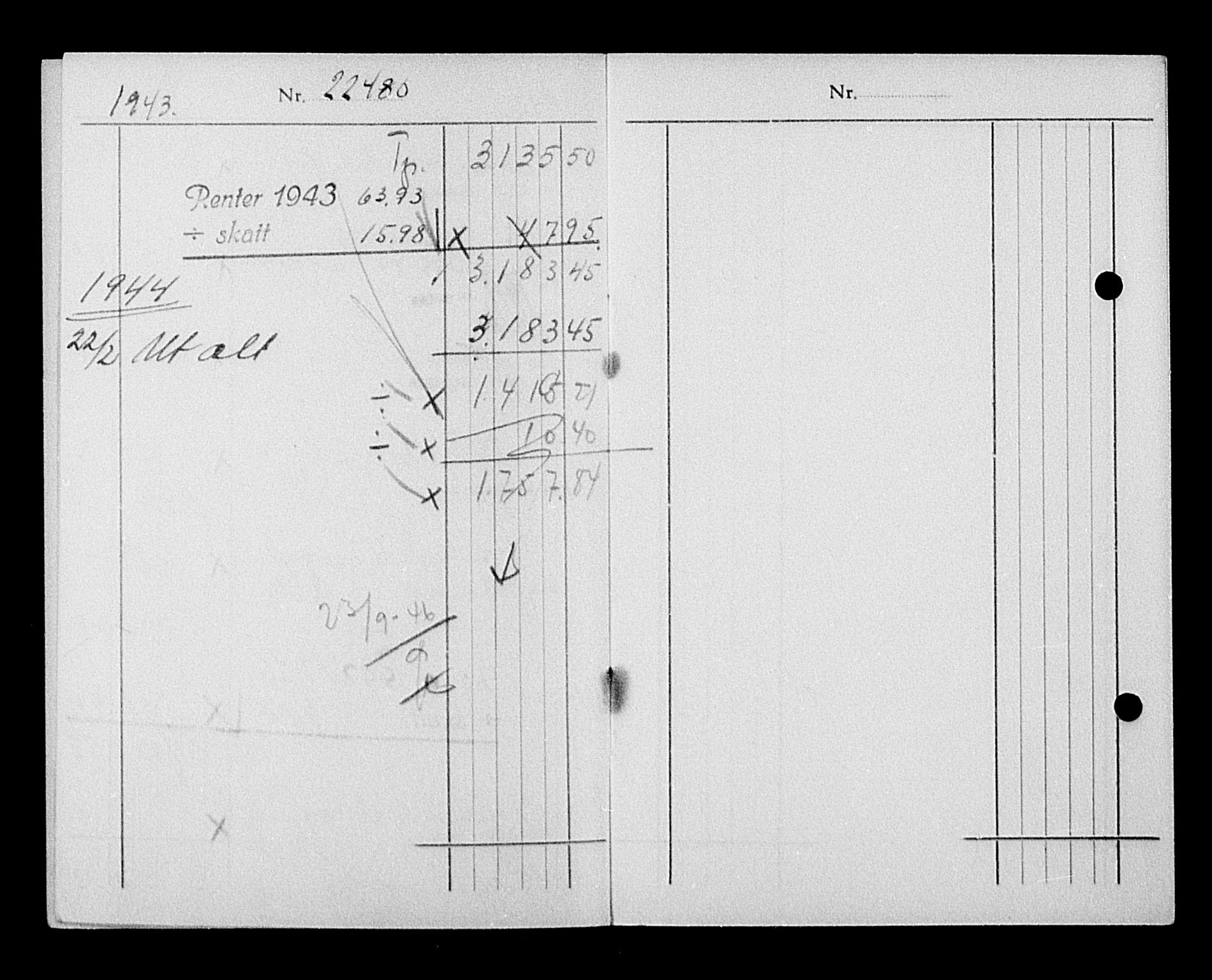 Justisdepartementet, Tilbakeføringskontoret for inndratte formuer, AV/RA-S-1564/H/Hc/Hca/L0899: --, 1945-1947, s. 311