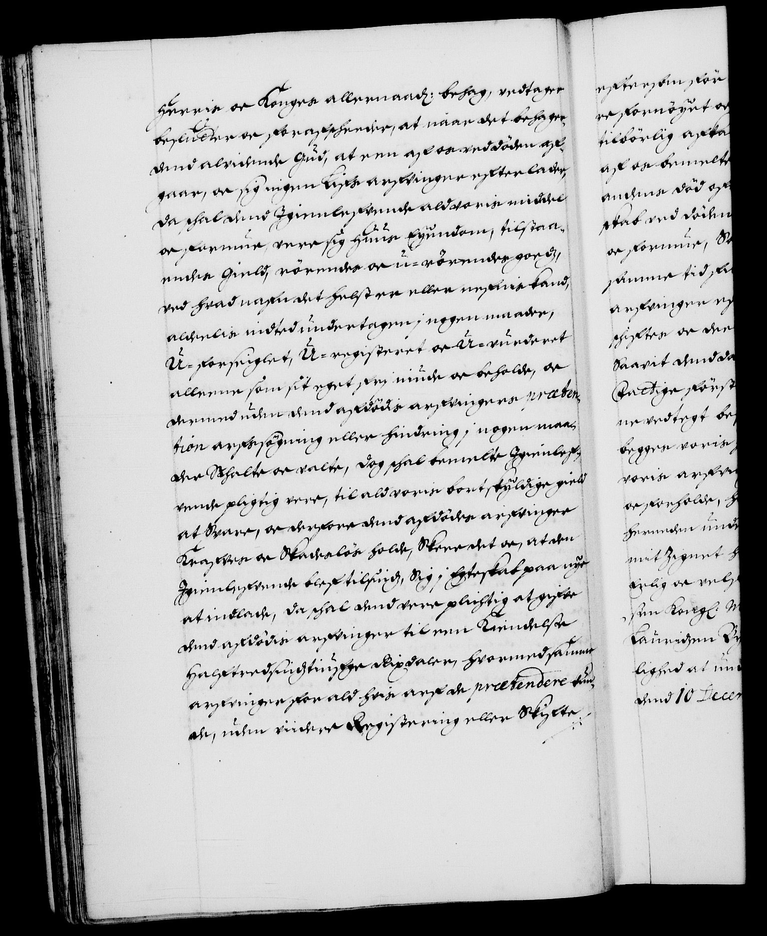 Danske Kanselli 1572-1799, RA/EA-3023/F/Fc/Fca/Fcaa/L0013: Norske registre (mikrofilm), 1681-1684, s. 43b