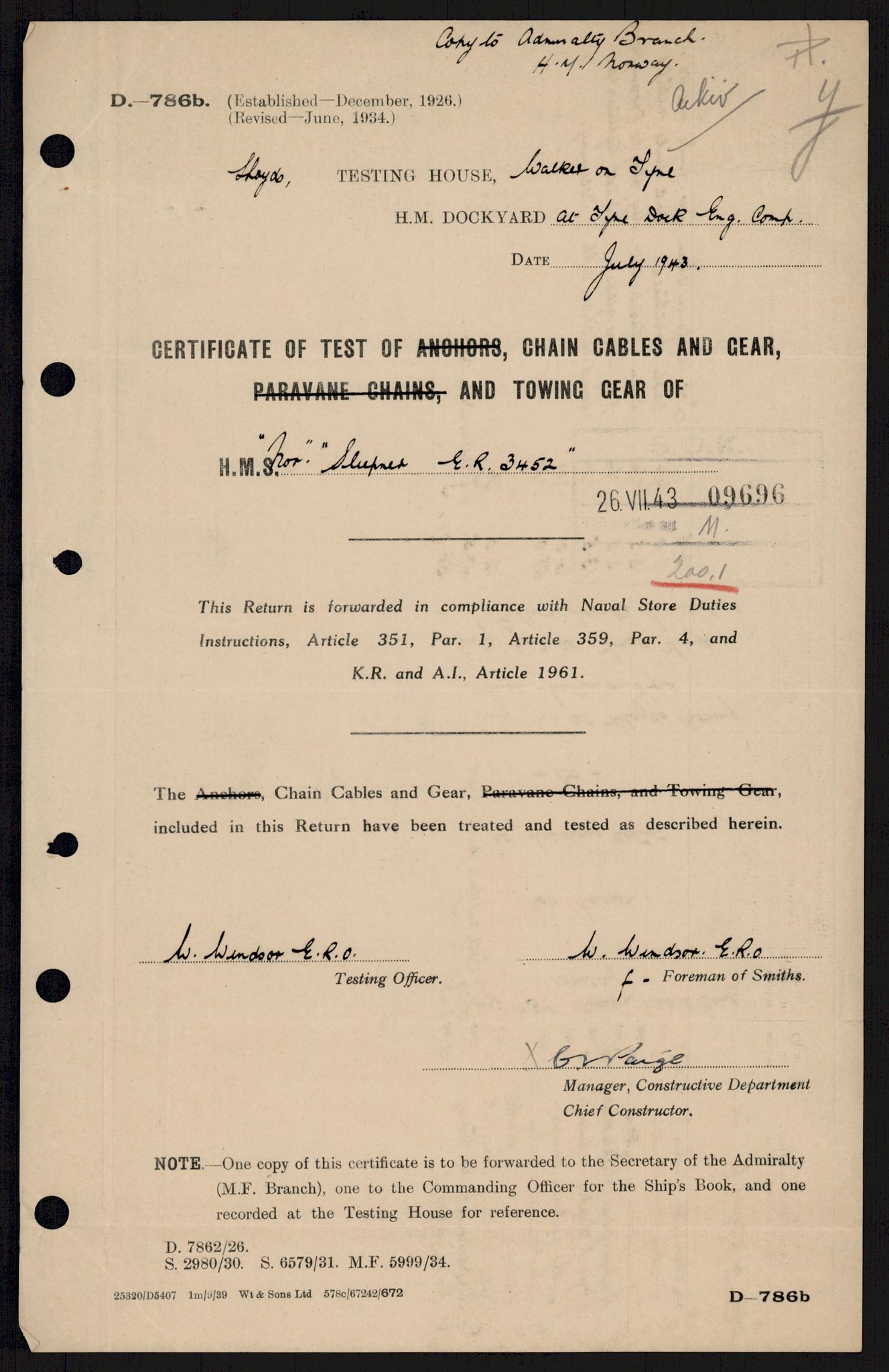 Forsvaret, Sjøforsvarets overkommando, AV/RA-RAFA-2035/D/Dc/L0193: --, 1940-1951, s. 632