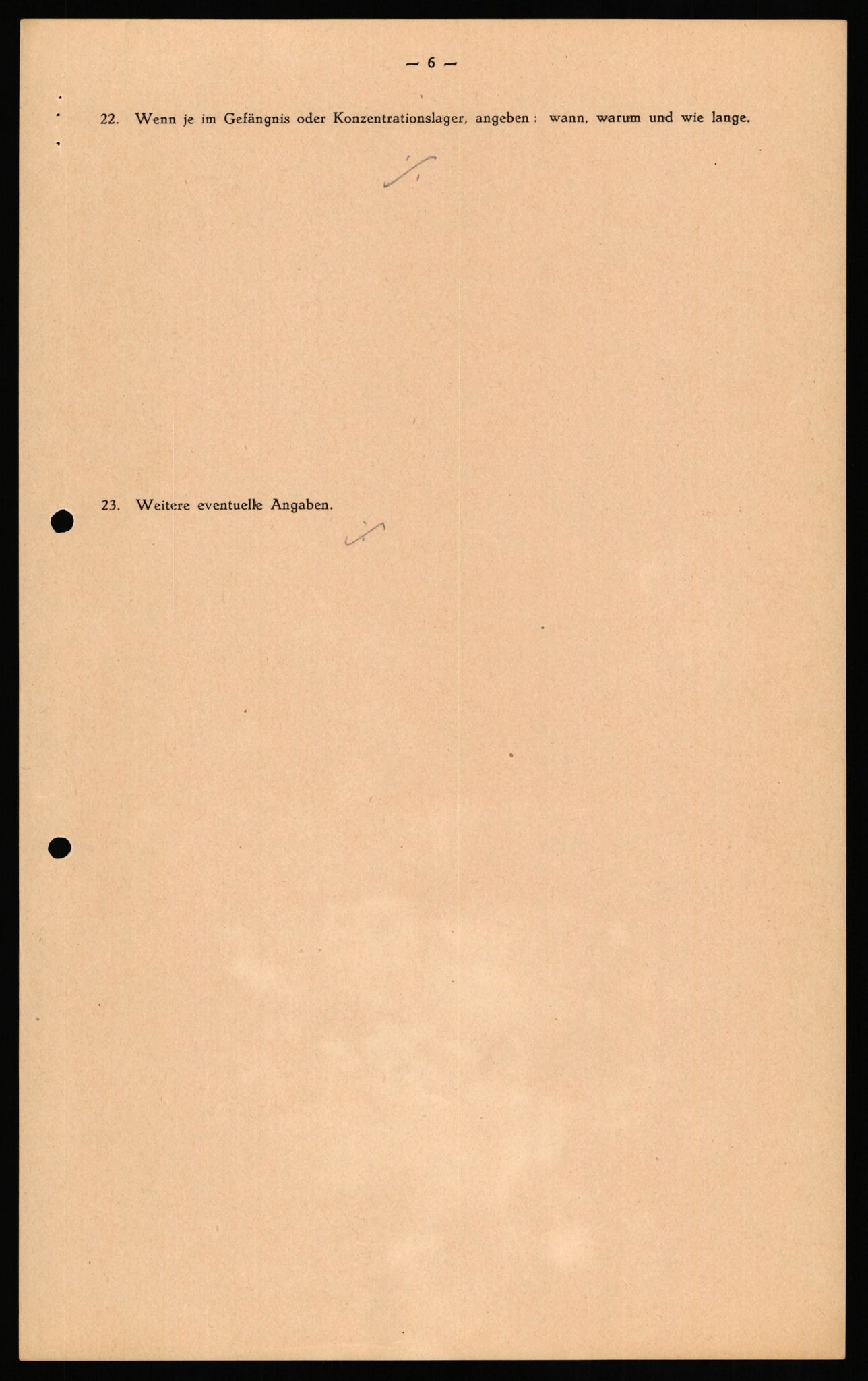 Forsvaret, Forsvarets overkommando II, AV/RA-RAFA-3915/D/Db/L0035: CI Questionaires. Tyske okkupasjonsstyrker i Norge. Tyskere., 1945-1946, s. 134