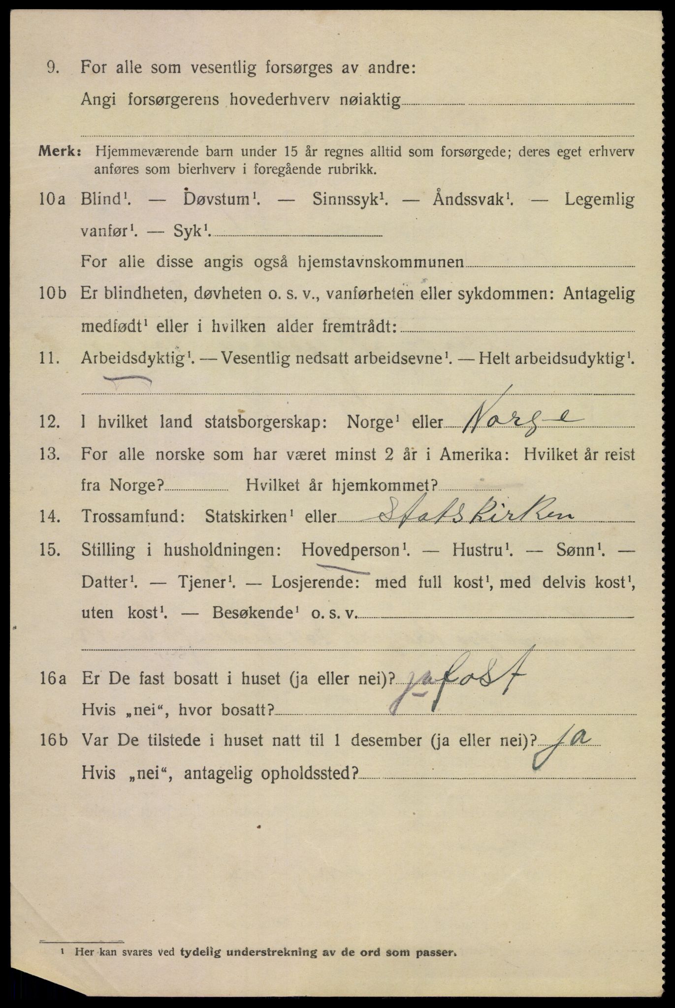 SAKO, Folketelling 1920 for 0801 Kragerø kjøpstad, 1920, s. 5600