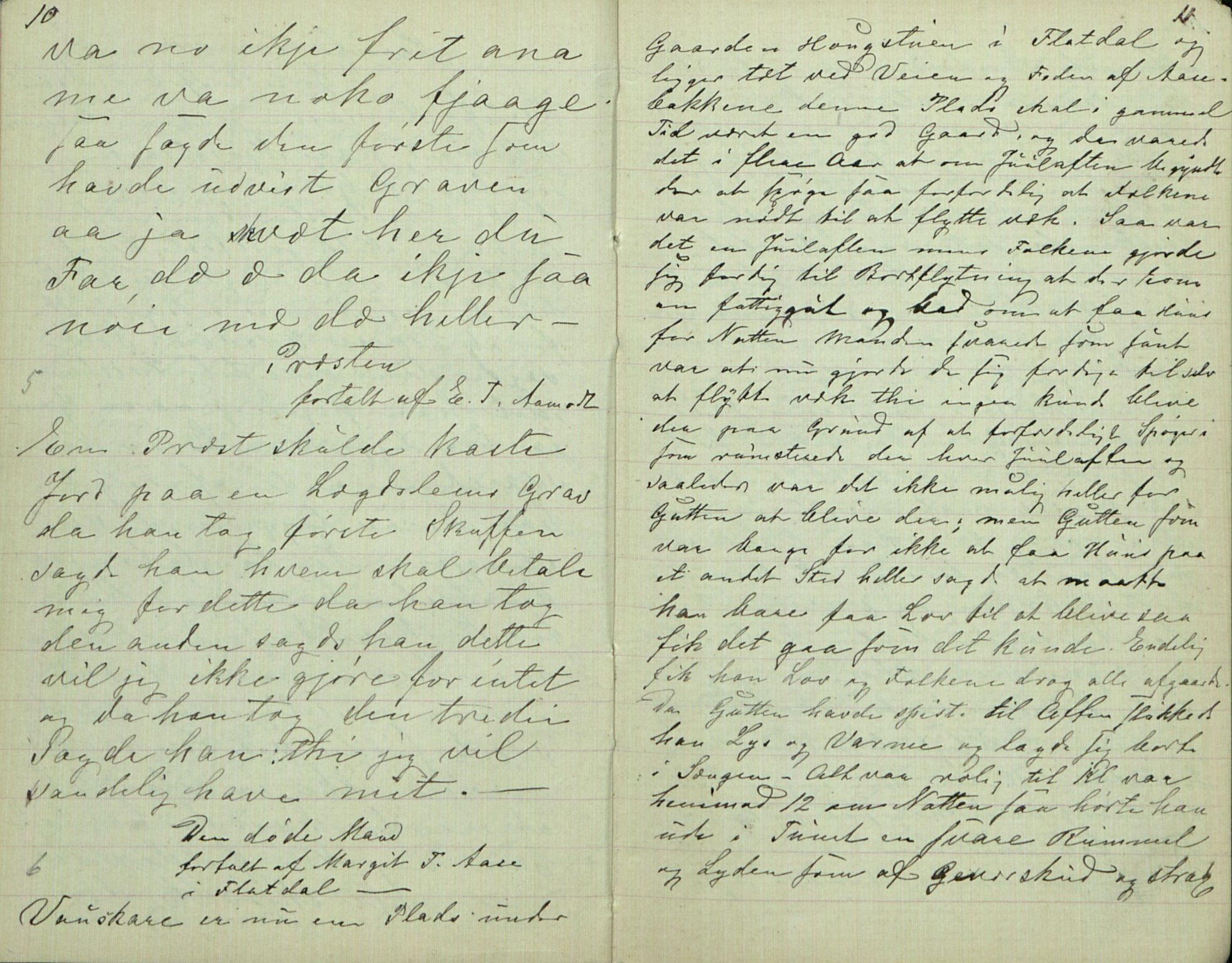 Rikard Berge, TEMU/TGM-A-1003/F/L0007/0006: 251-299 / 256 Samlet af Halvor Nilsen Tveten i Bø, 1893, s. 10-11