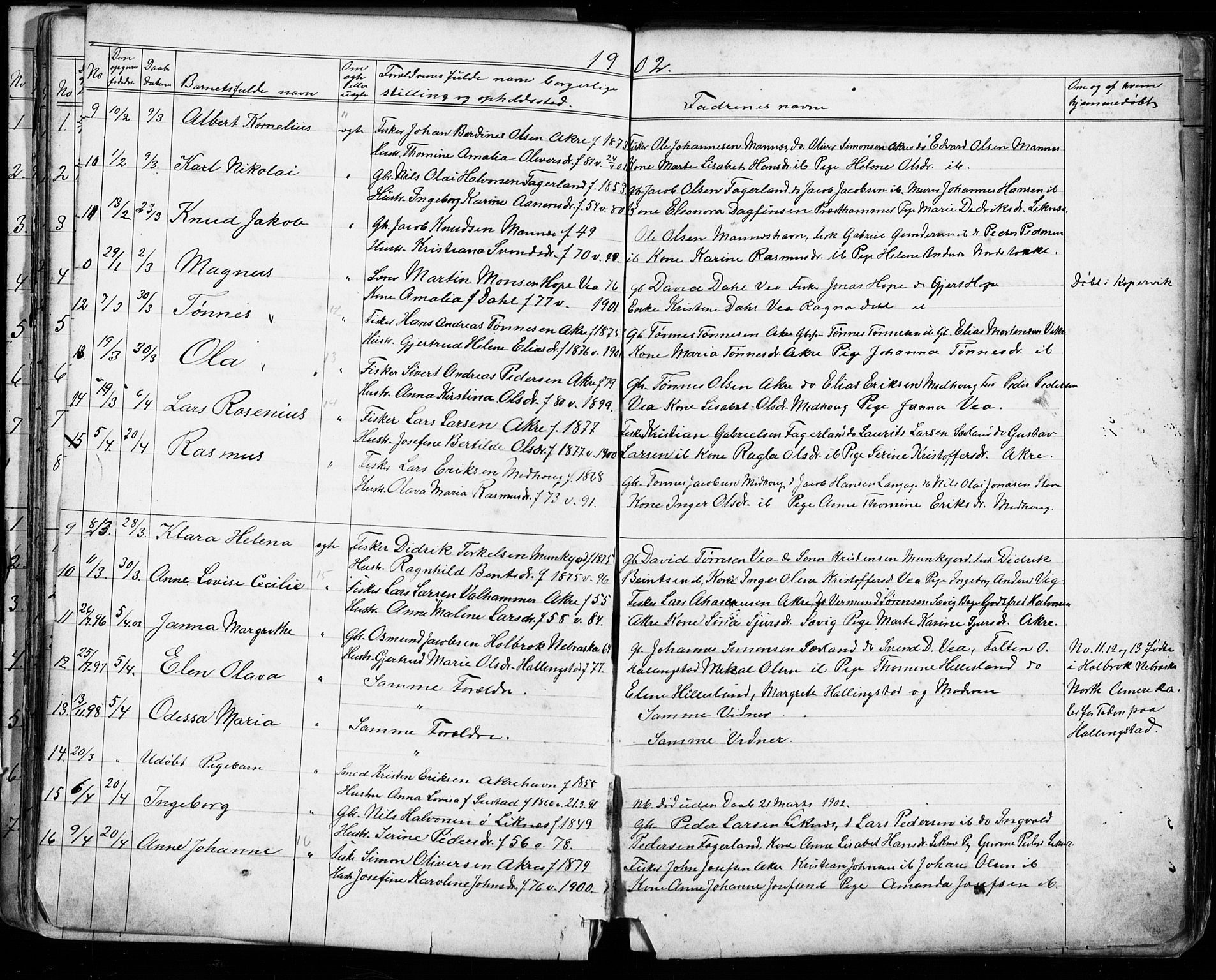 Kopervik sokneprestkontor, AV/SAST-A-101850/H/Ha/Hab/L0002: Klokkerbok nr. B 2, 1881-1905, s. 105