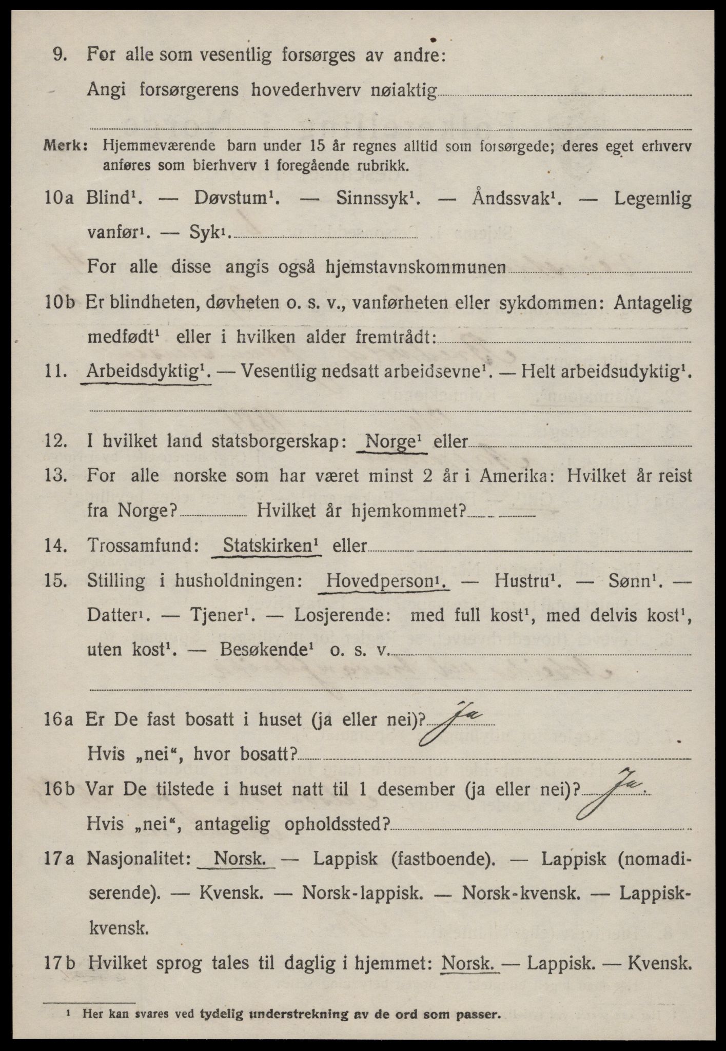 SAT, Folketelling 1920 for 1654 Leinstrand herred, 1920, s. 3832