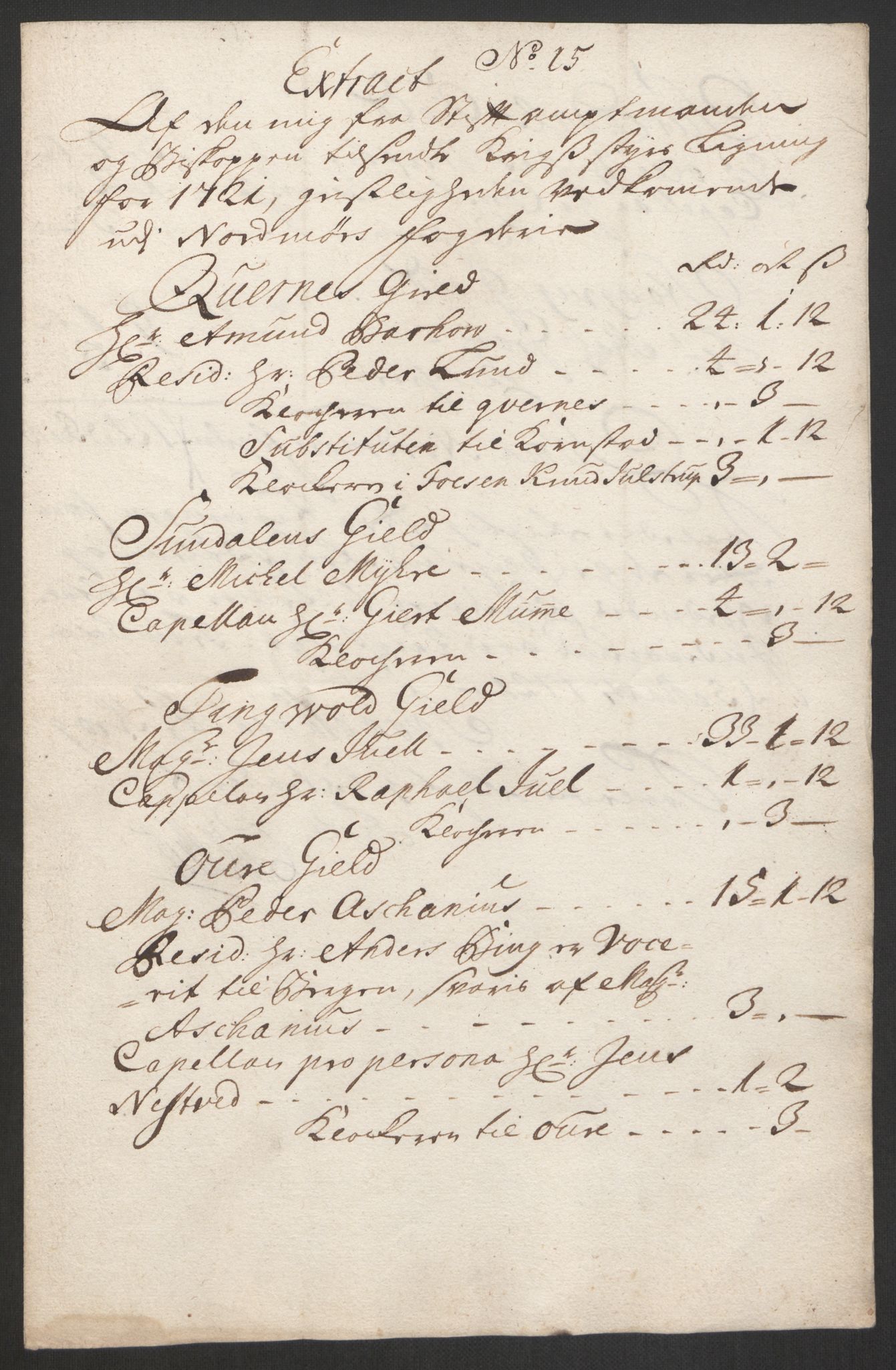 Rentekammeret inntil 1814, Reviderte regnskaper, Fogderegnskap, RA/EA-4092/R56/L3754: Fogderegnskap Nordmøre, 1721, s. 169