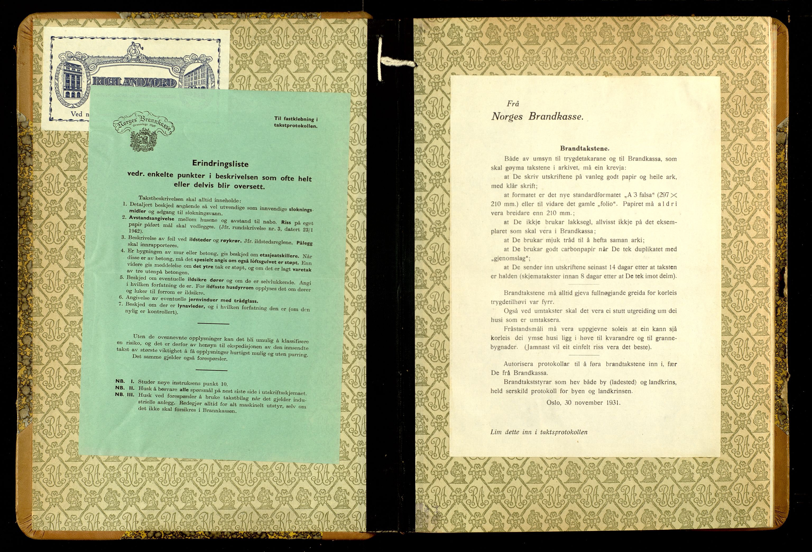 Norges Brannkasse, Sel og Heidal, AV/SAH-NBRANH-034/F/L0013: Branntakstprotokoll, 1940-1943