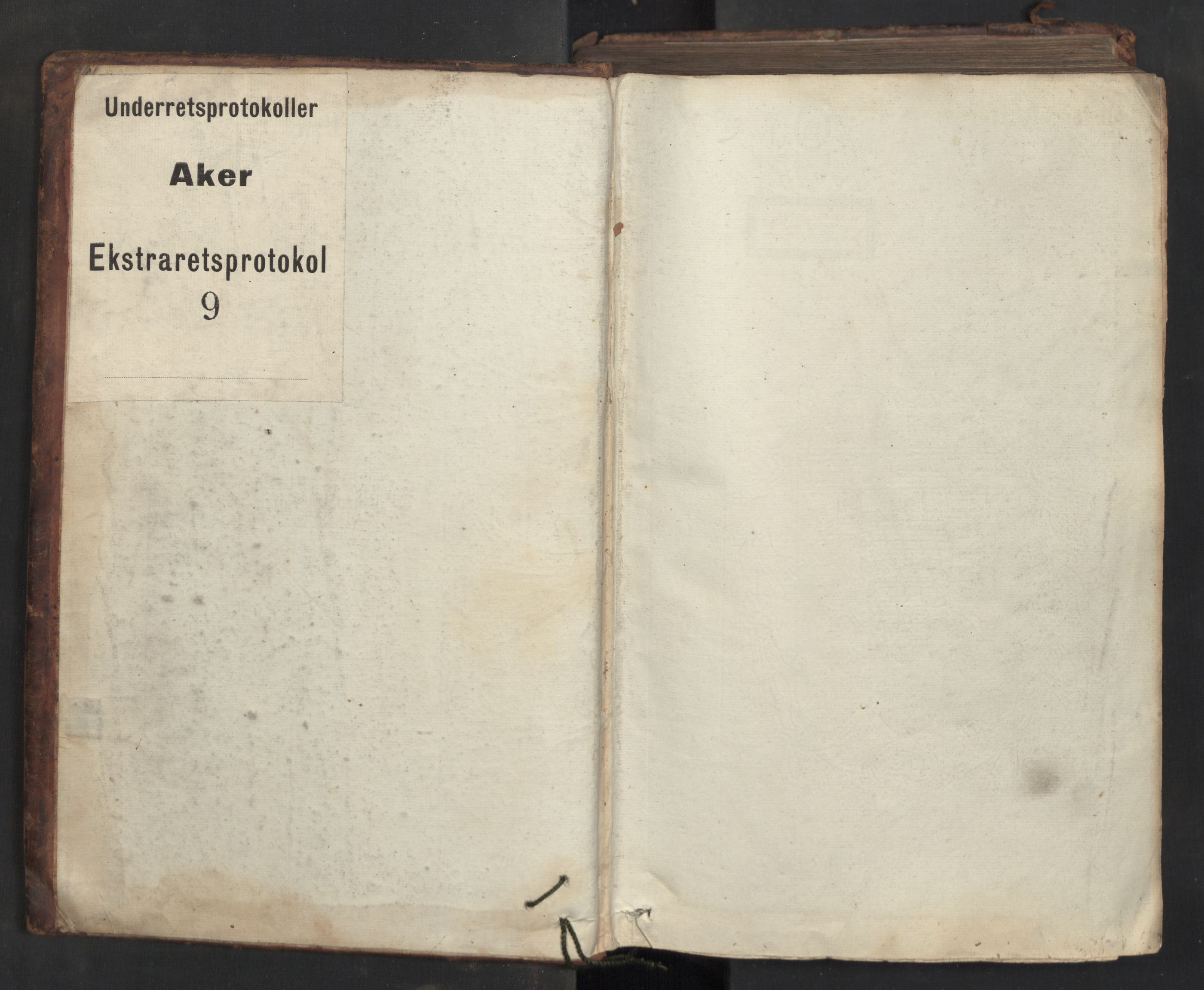 Aker sorenskriveri, SAO/A-10895/F/Fc/Fcb/L0003: Ekstrarettsprotokoll, 1816-1822