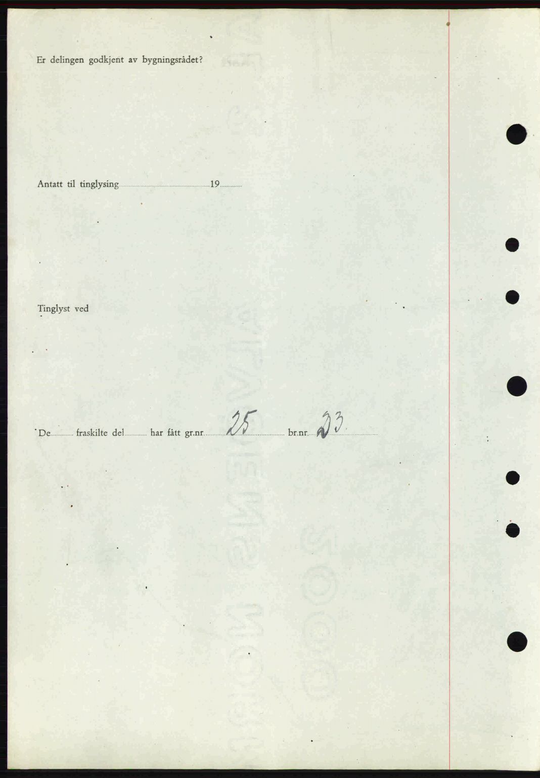 Tønsberg sorenskriveri, AV/SAKO-A-130/G/Ga/Gaa/L0014: Pantebok nr. A14, 1943-1944, Dagboknr: 3086/1943