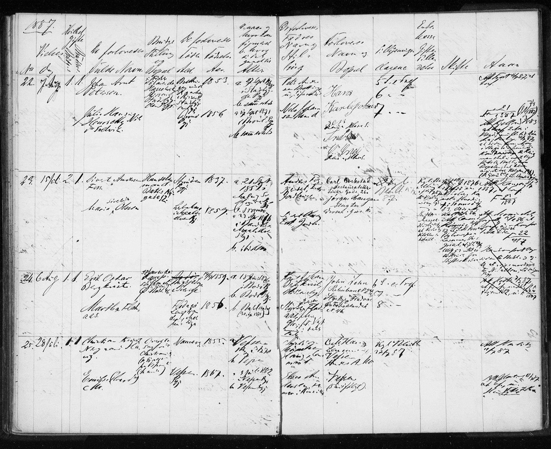 Ministerialprotokoller, klokkerbøker og fødselsregistre - Sør-Trøndelag, AV/SAT-A-1456/604/L0188: Ministerialbok nr. 604A11, 1878-1892