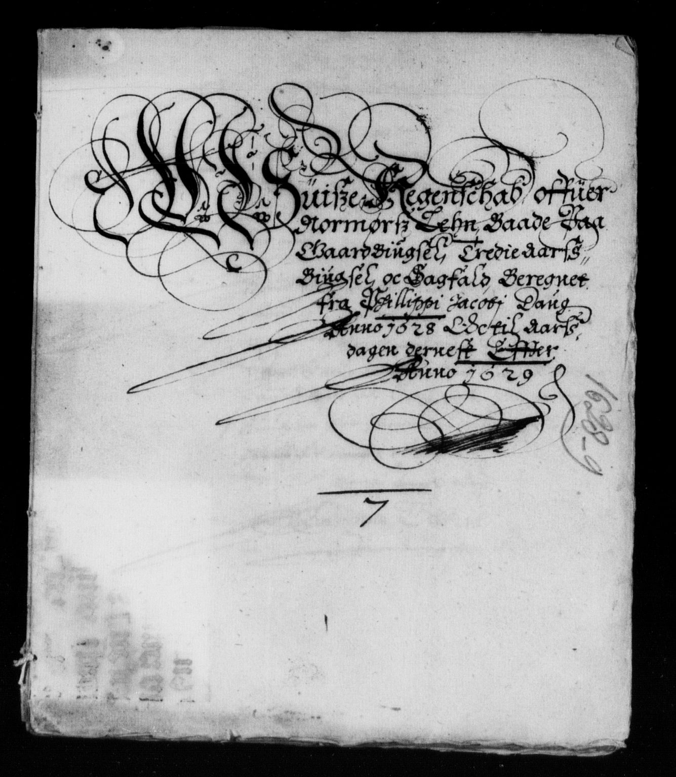 Rentekammeret inntil 1814, Reviderte regnskaper, Lensregnskaper, RA/EA-5023/R/Rb/Rbw/L0036: Trondheim len, 1628-1629